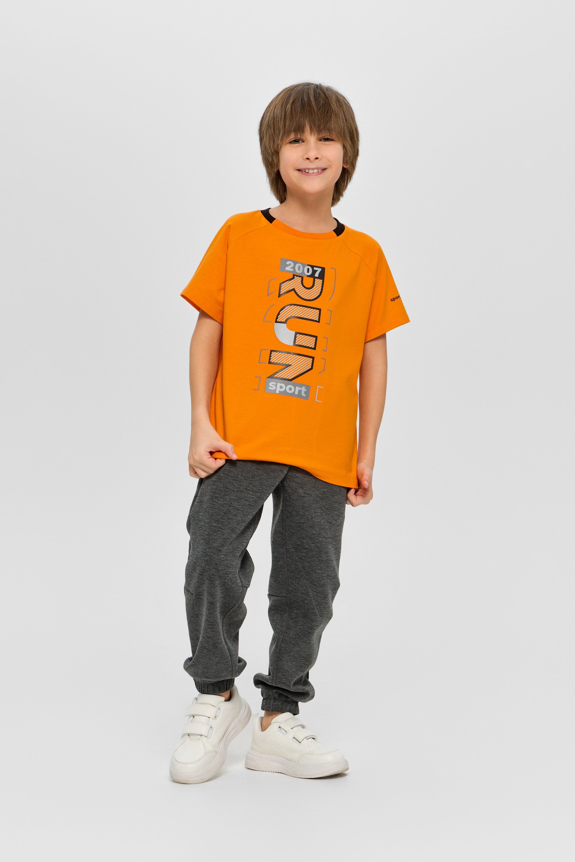 Sports T-shirt with Graphic Print