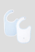 Set of bibs, Branded print, 2pcs