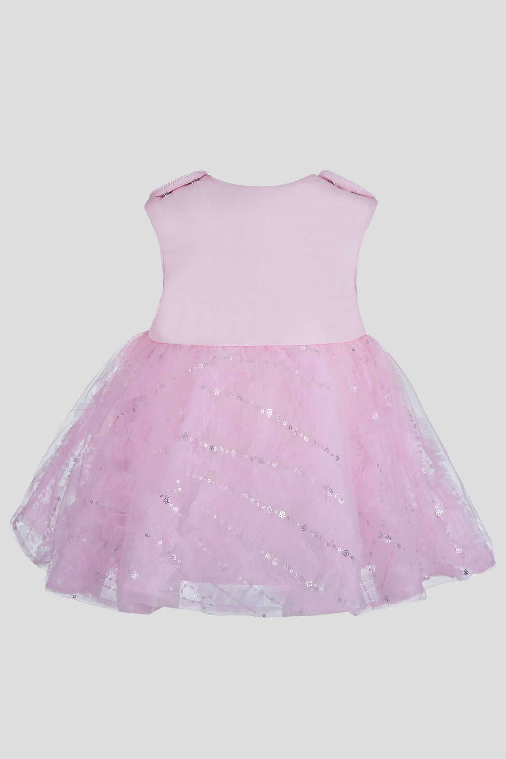 Smart Set (Mesh Decorated Dress and Shorts)