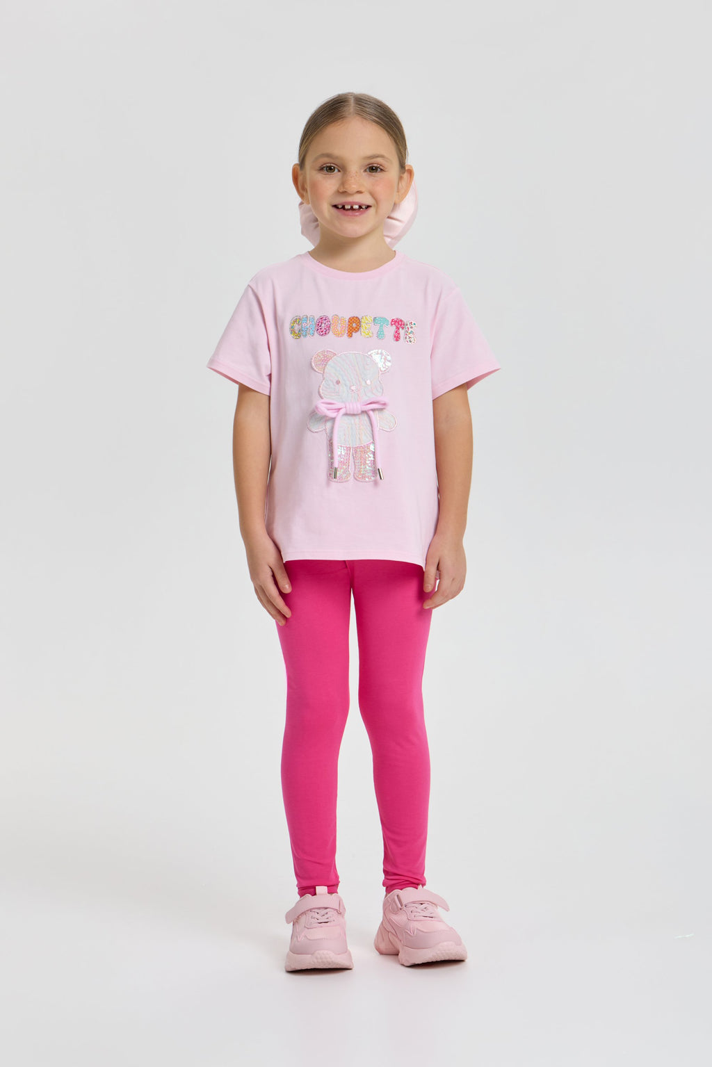 Teddy 3D Decorated T-Shirt