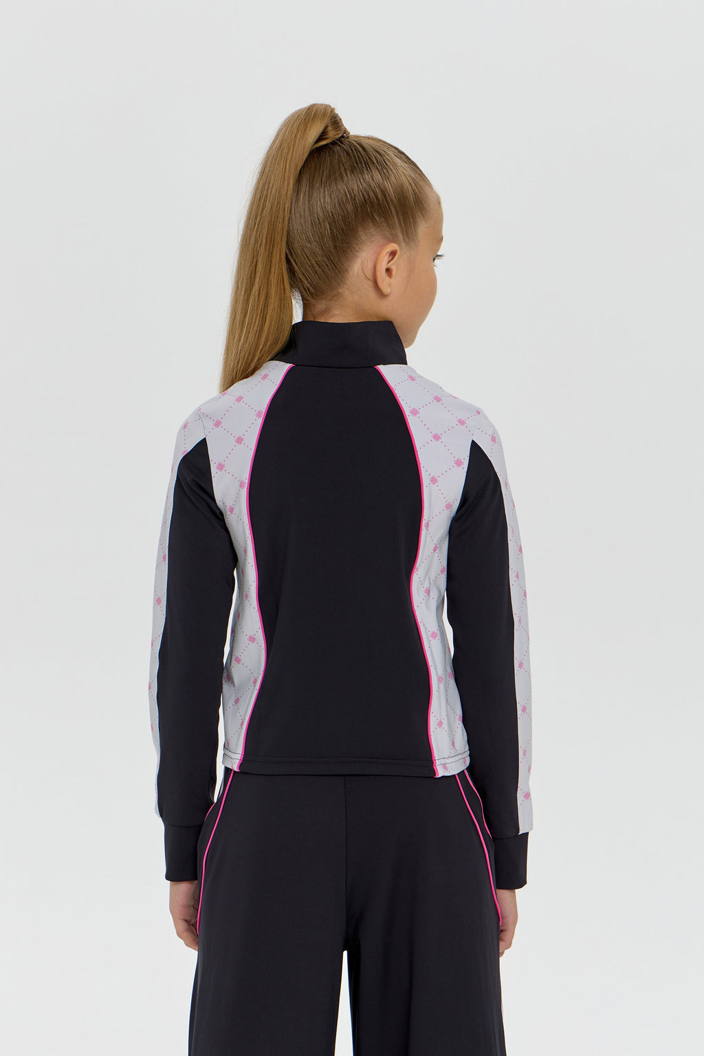 Girls black color-block Dri-FIT Tracksuit
