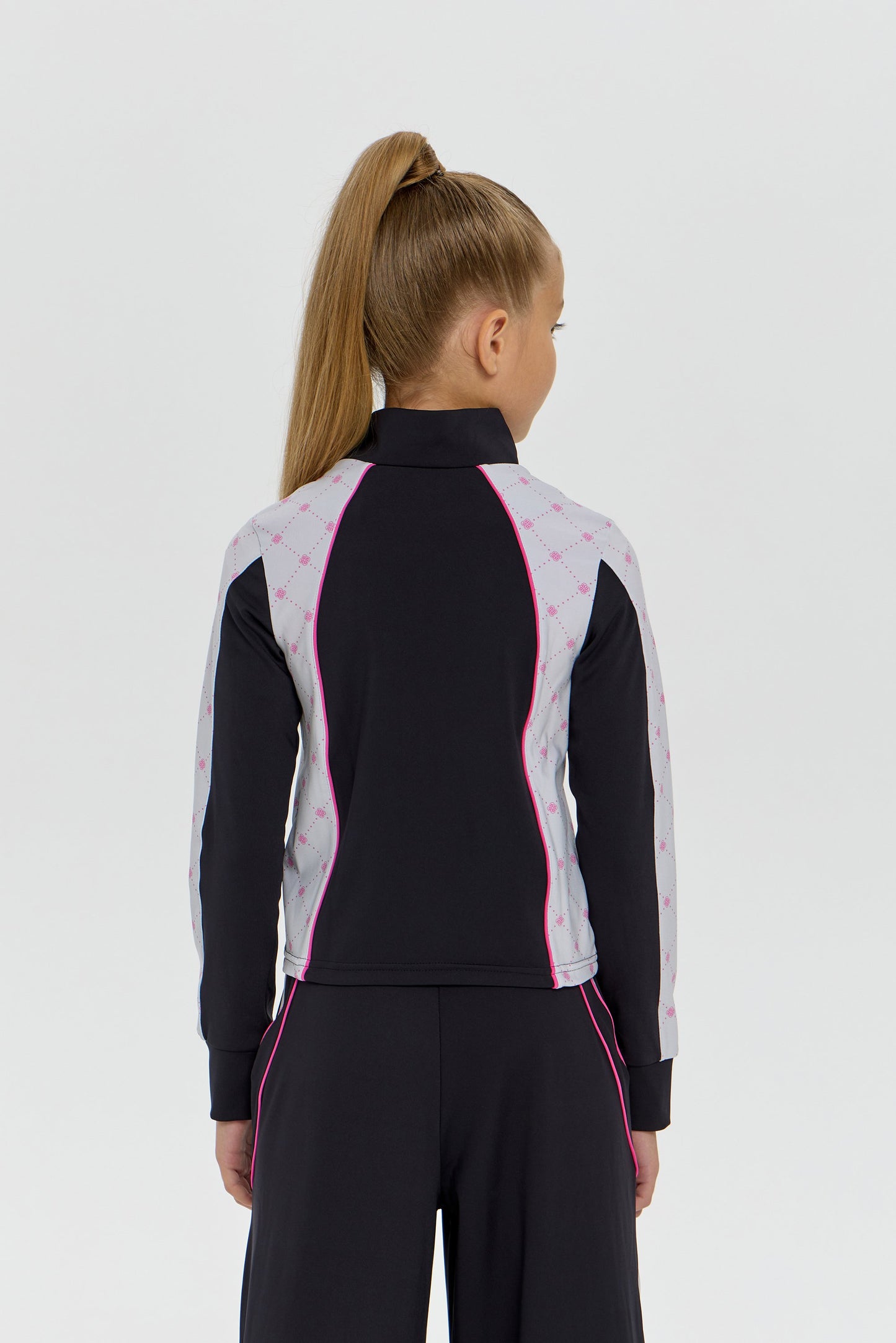 Girls black color-block Dri-FIT Tracksuit
