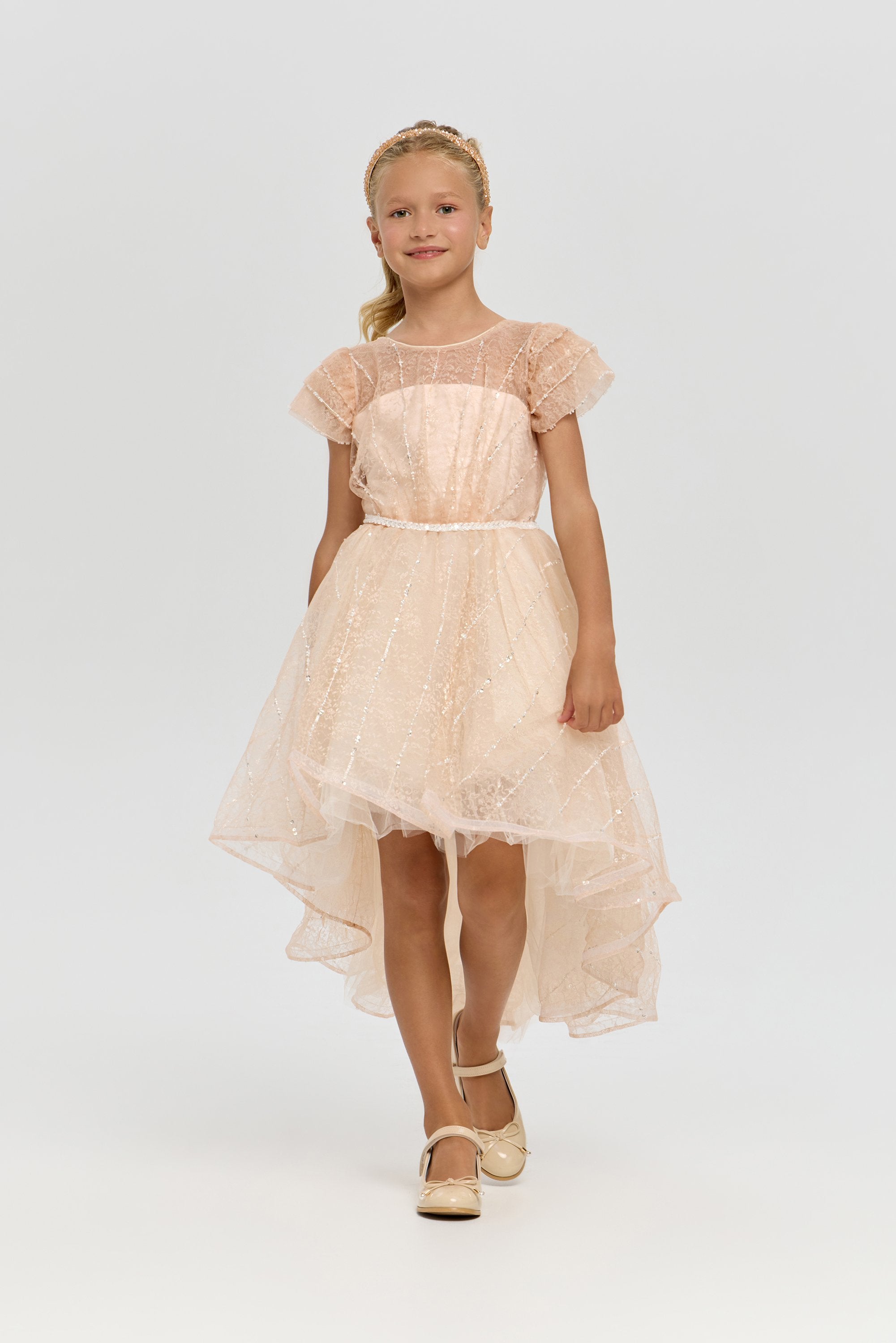 Stylish Sequins Decorated Dress