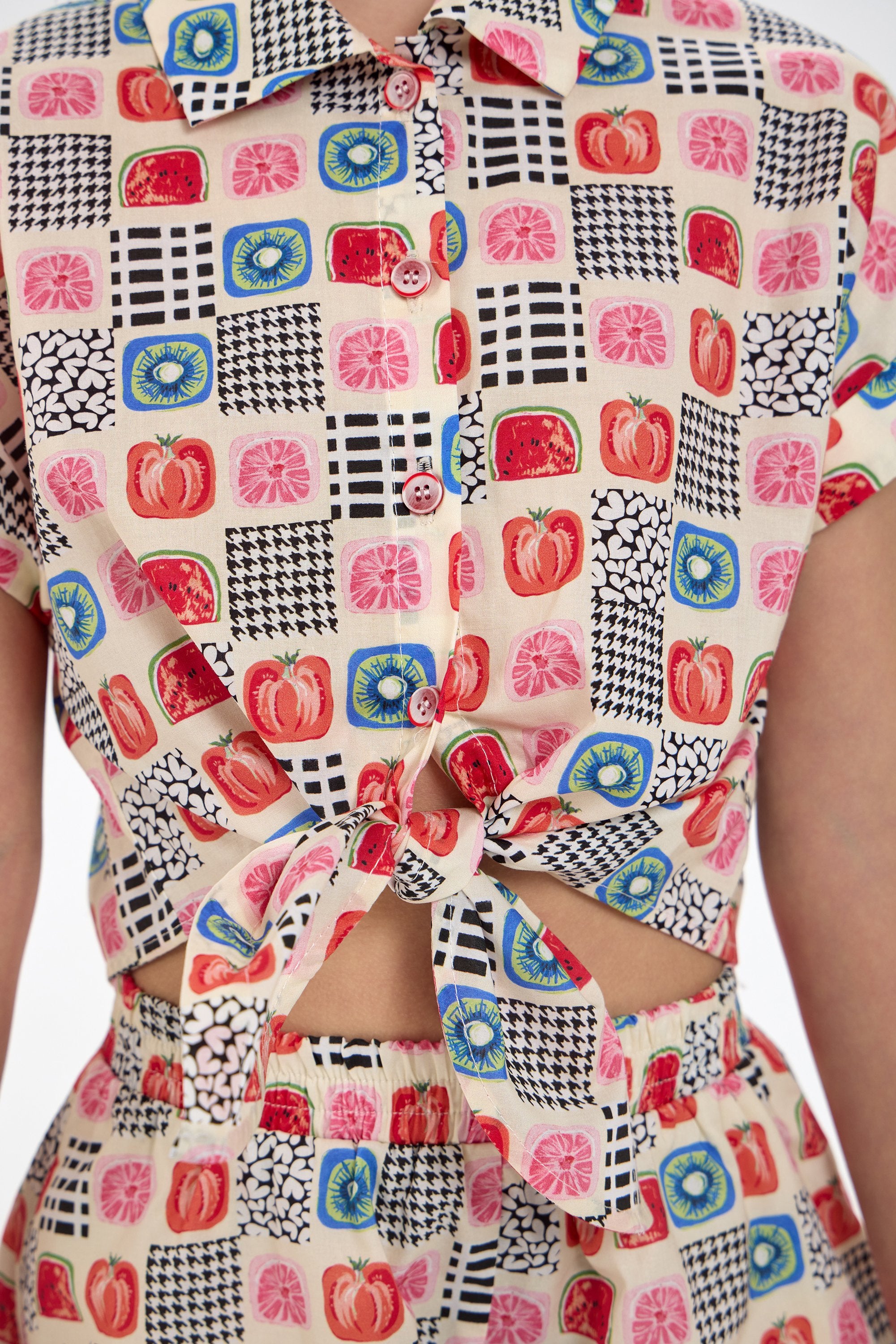 Vibrant Colors Summer Set (Shirt and Shorts)