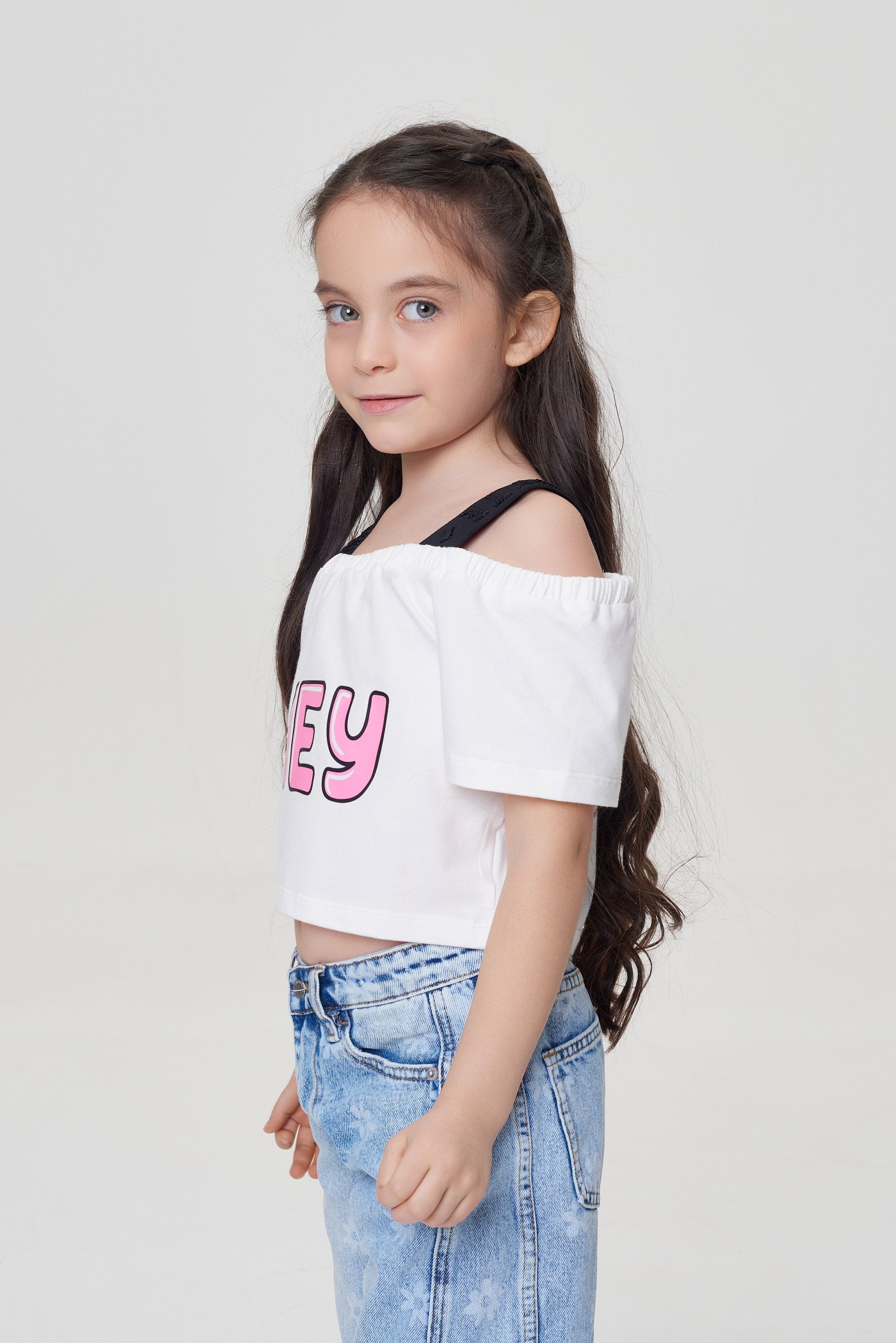 Printed Crop Top