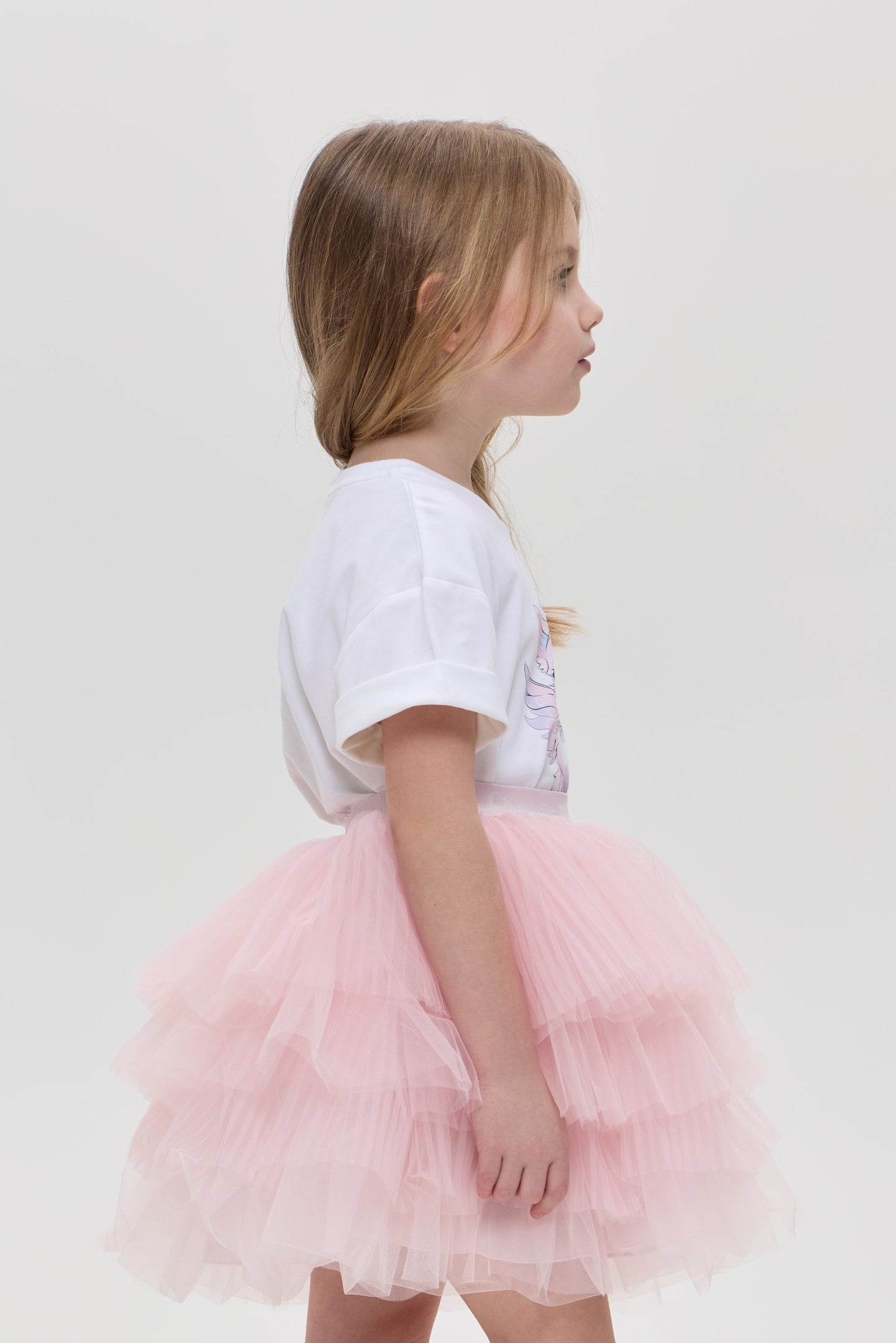 Printed T-Shirt with Decor, ecru