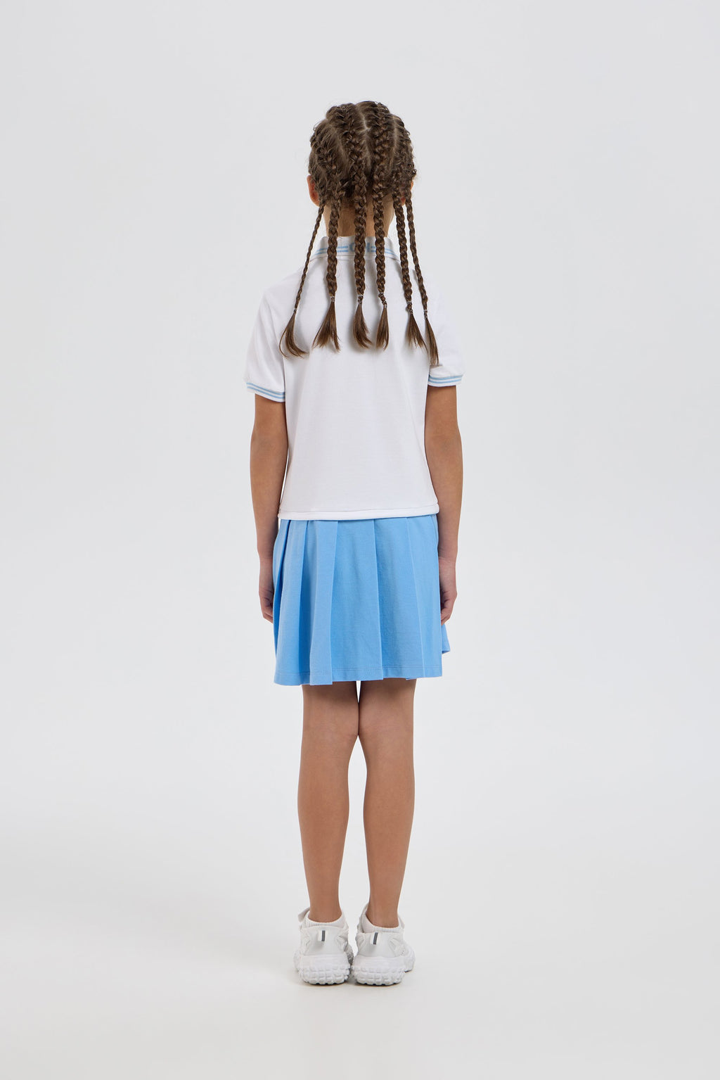 Knitted Polo Dress for active girls