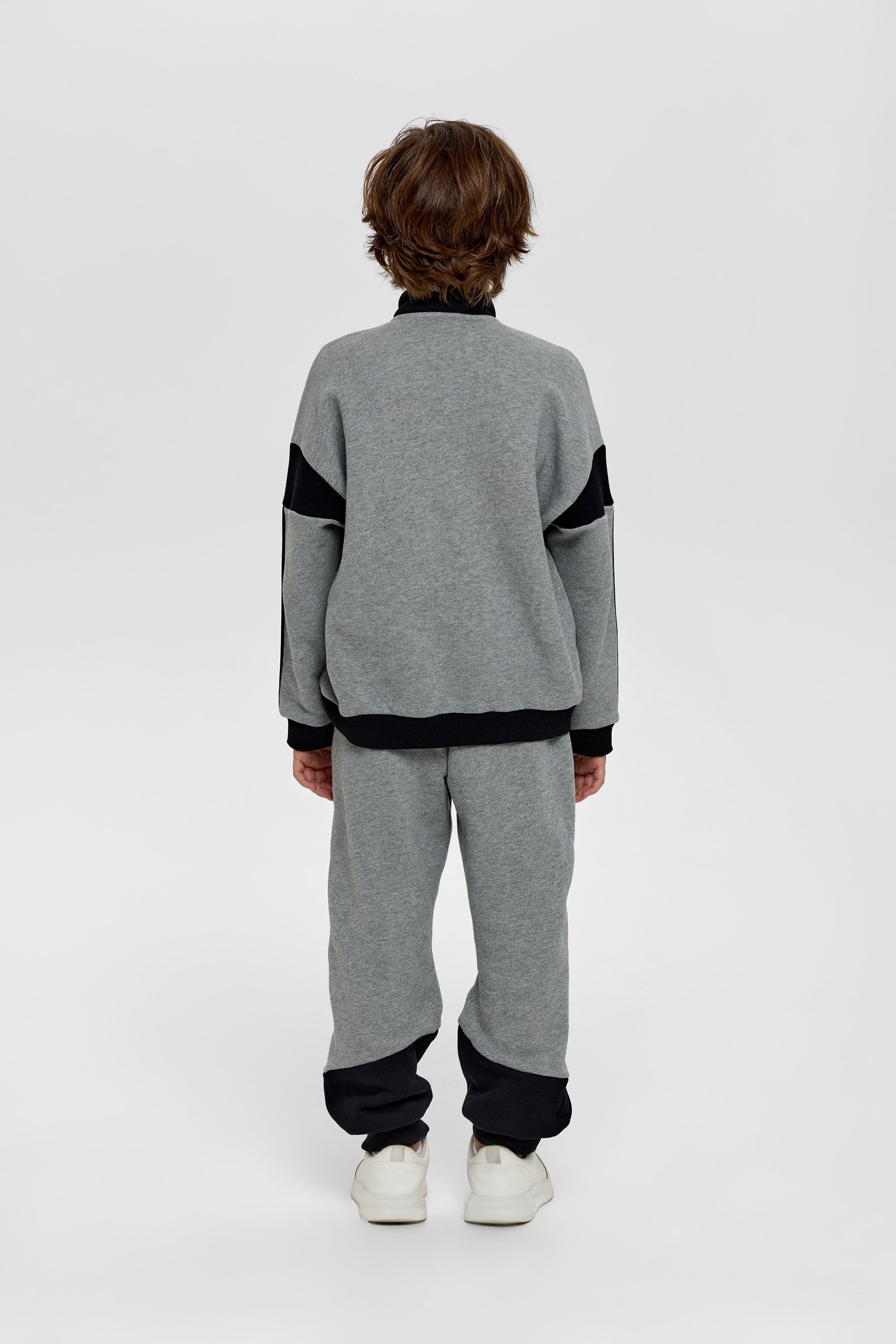 Grey and black Warm Joggers