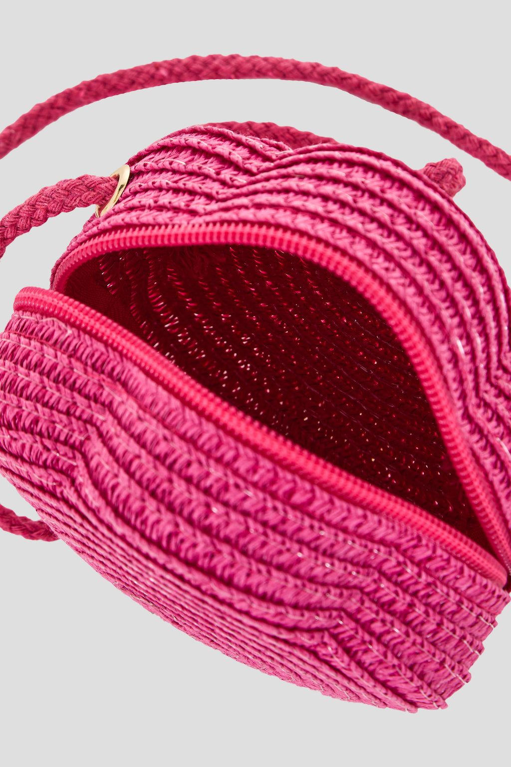 Small Purse "Flower" with keychain charm