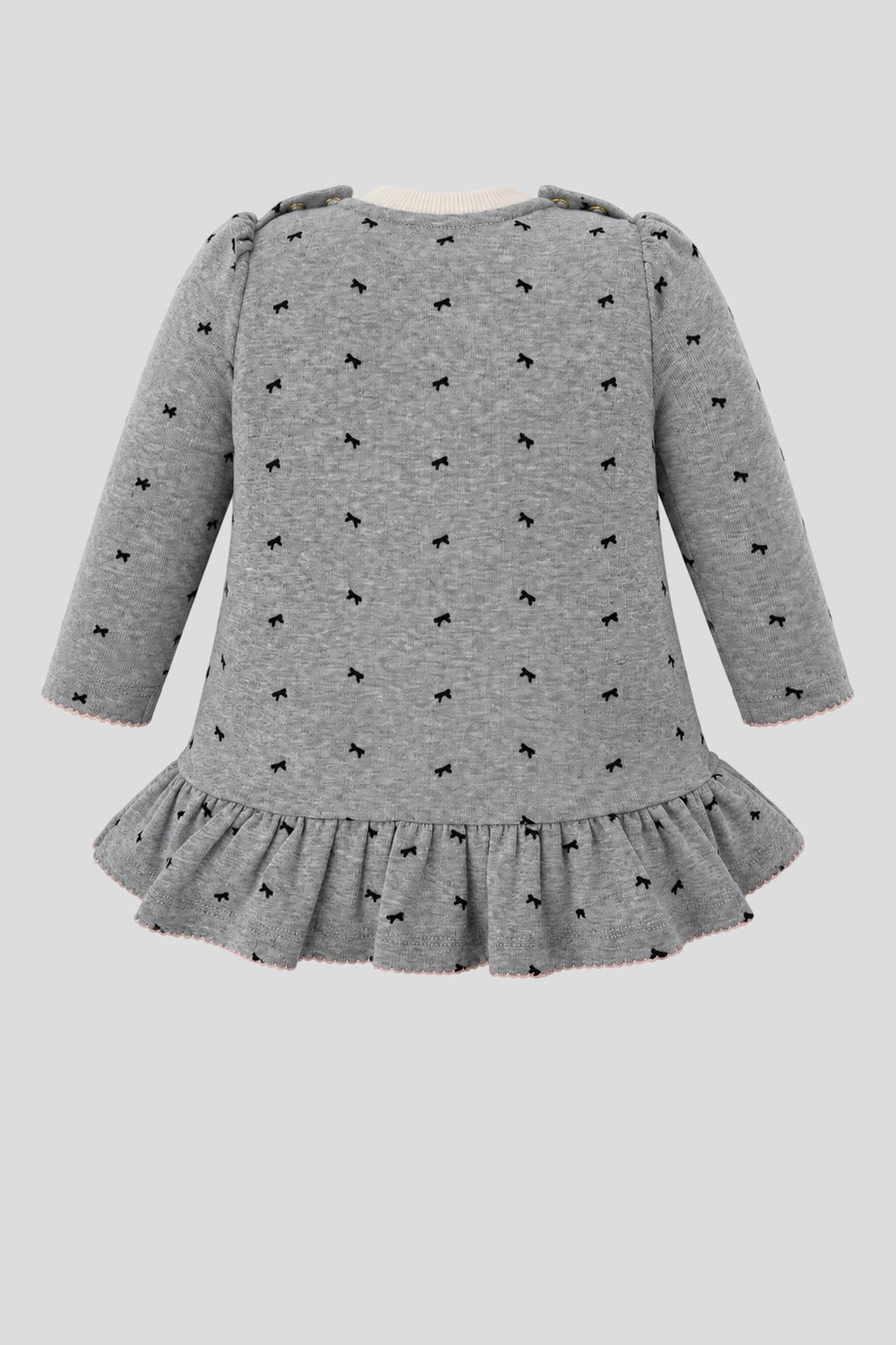 Bow Knitted Dress for baby girl