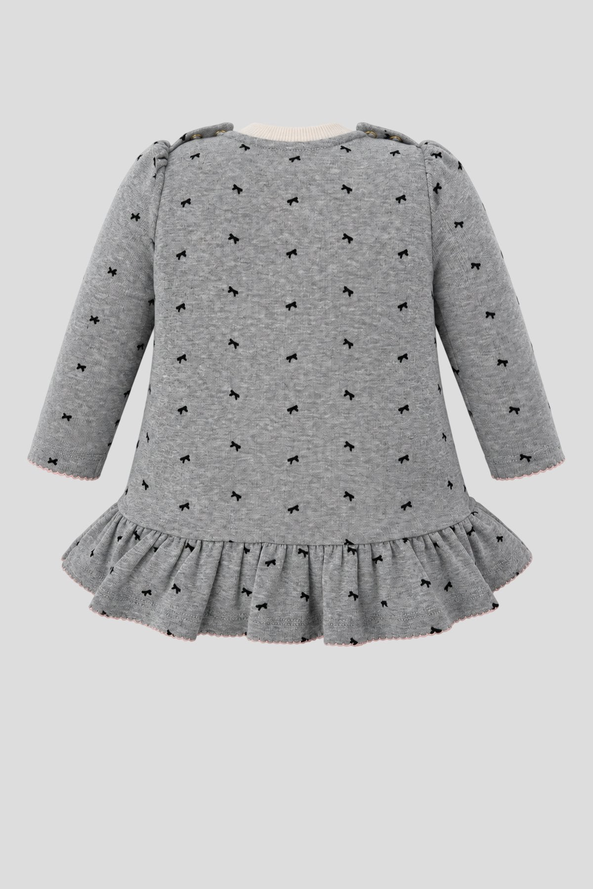 Bow Knitted Dress for baby girl