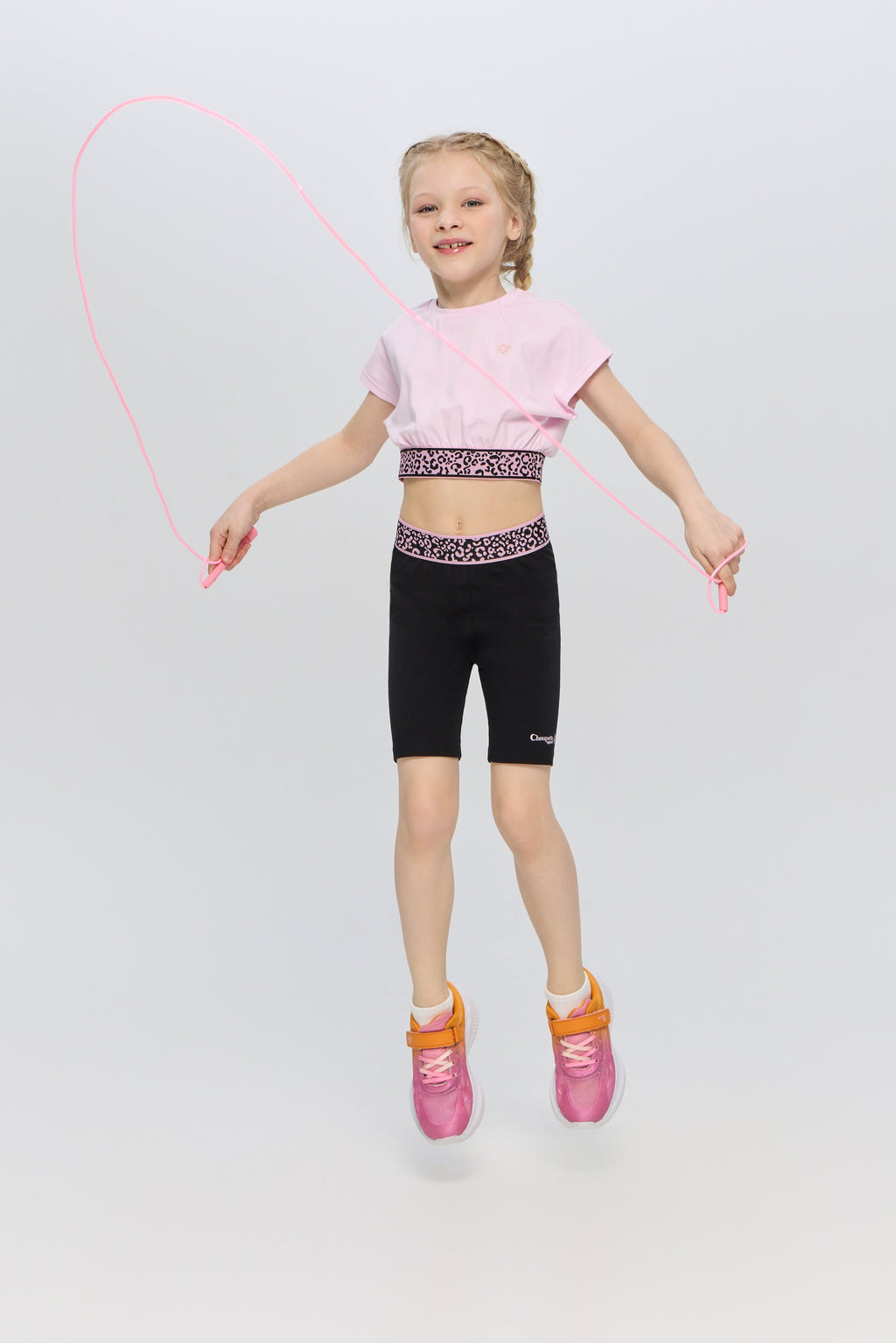 Sports Crop Top, pink