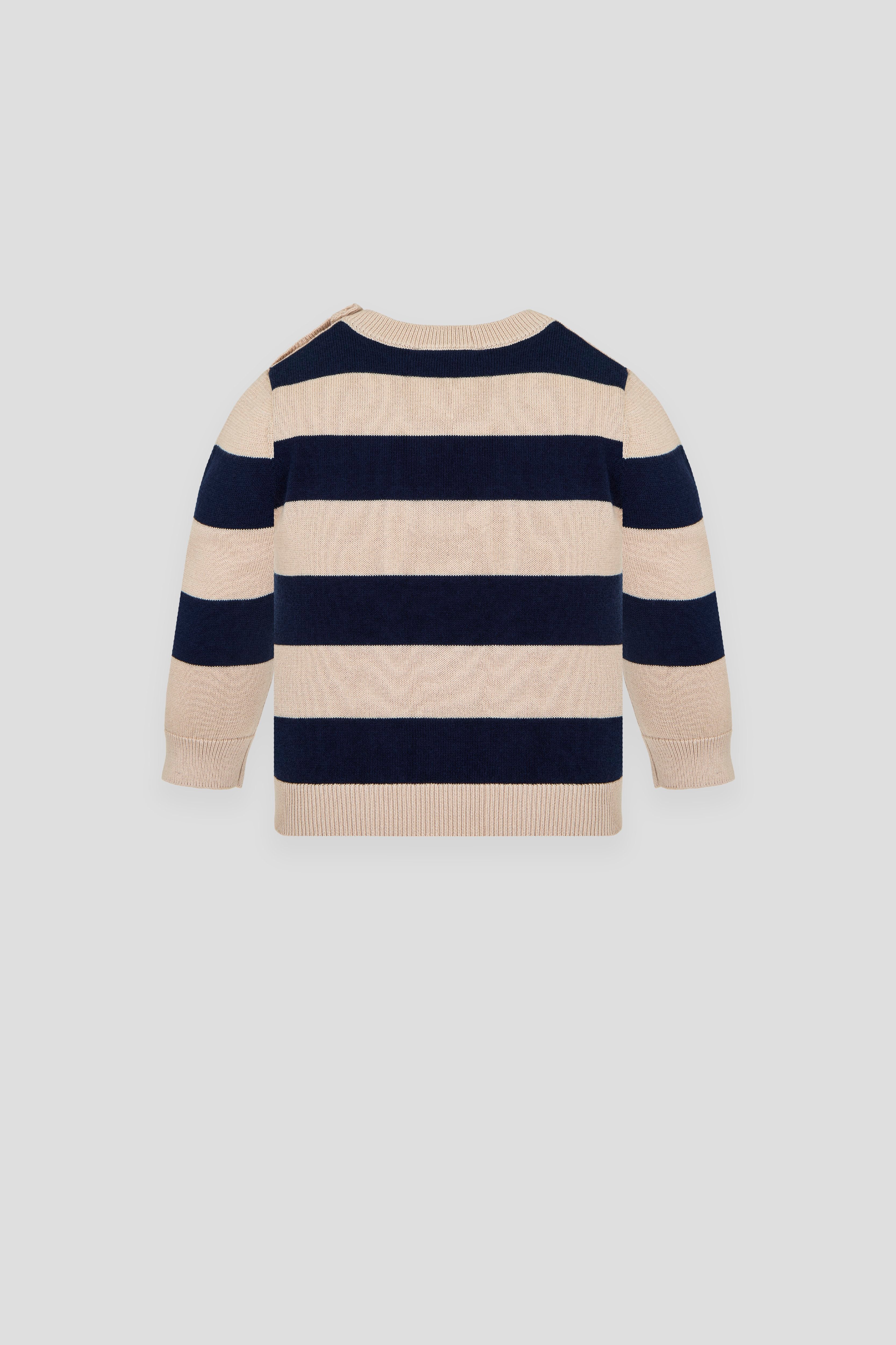 Stripe Teddy Jumper