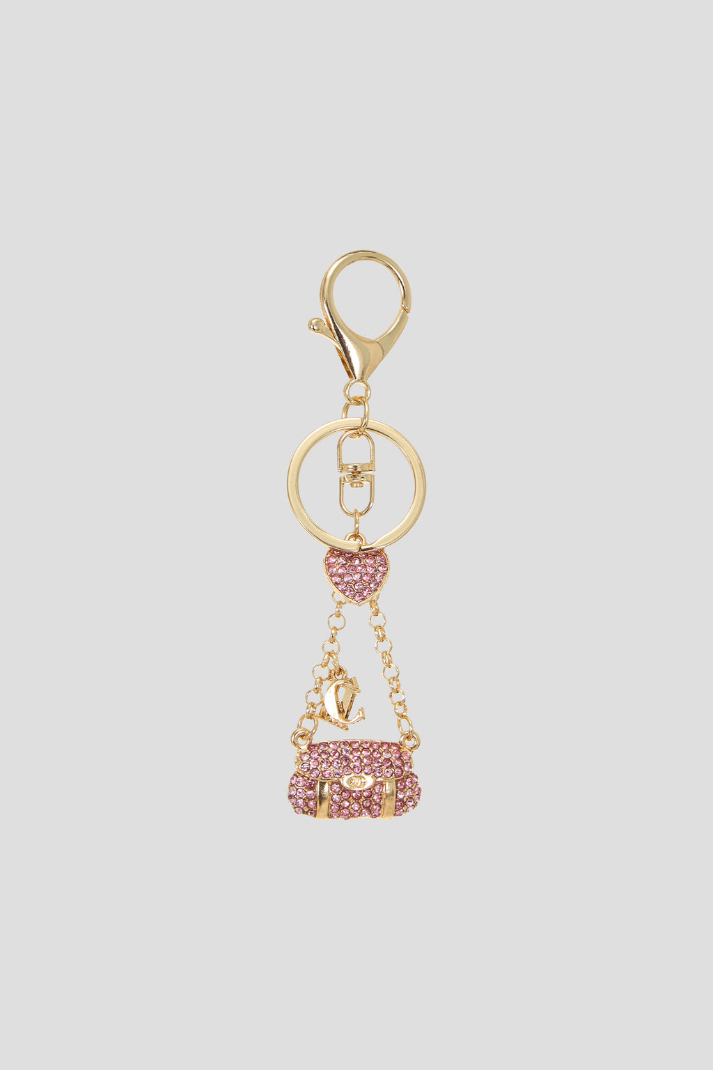 Small Purse "Flower" with Keychain Charm