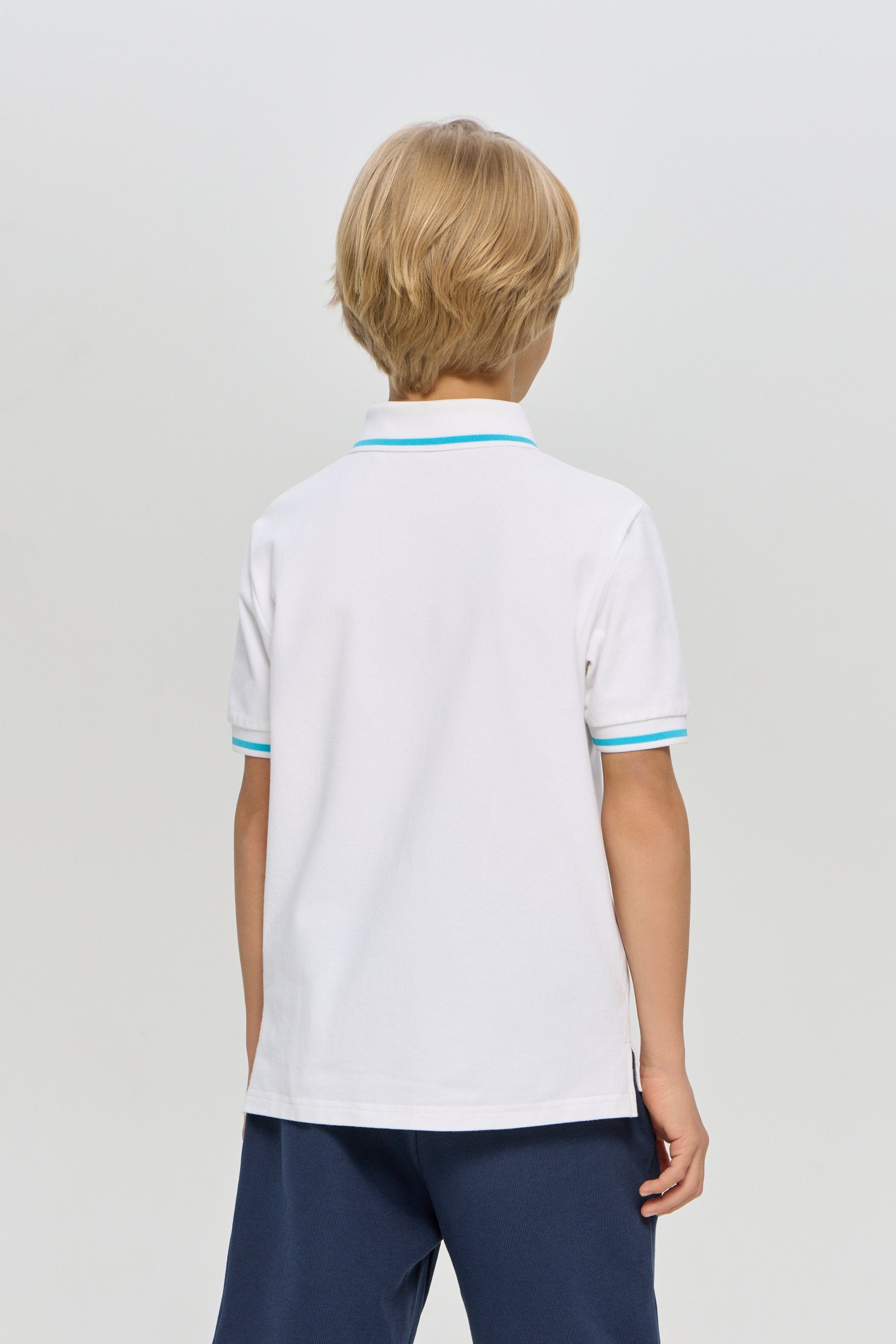 Sports Polo T-shirt, ecru