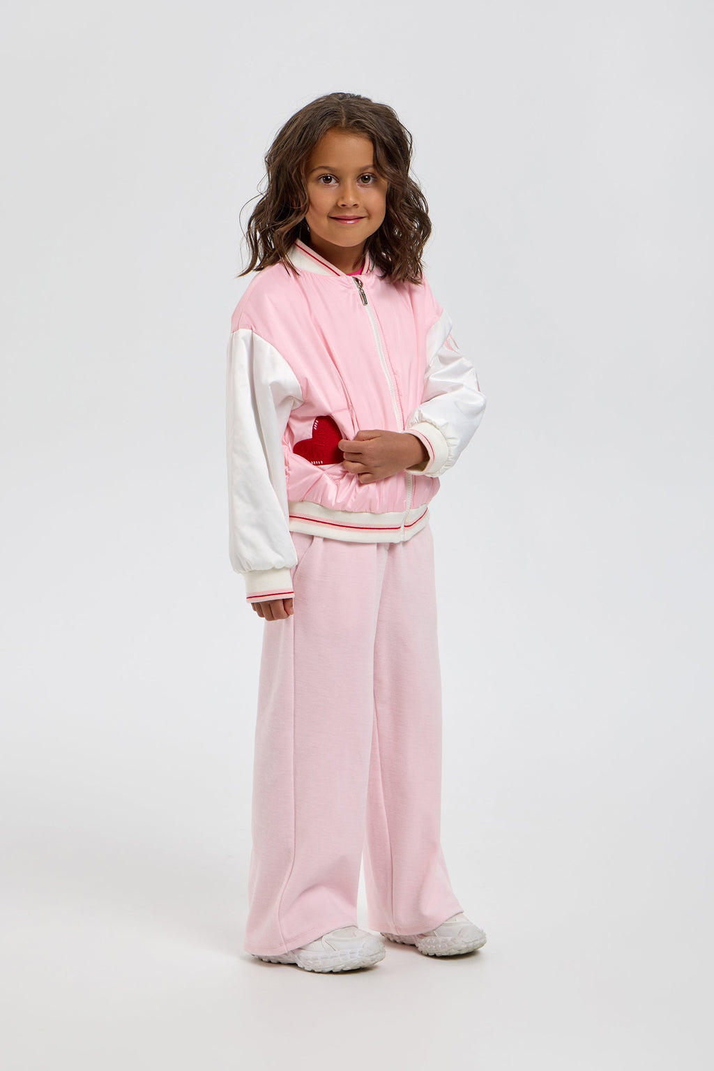 Stylish Pink Bomber Jacket