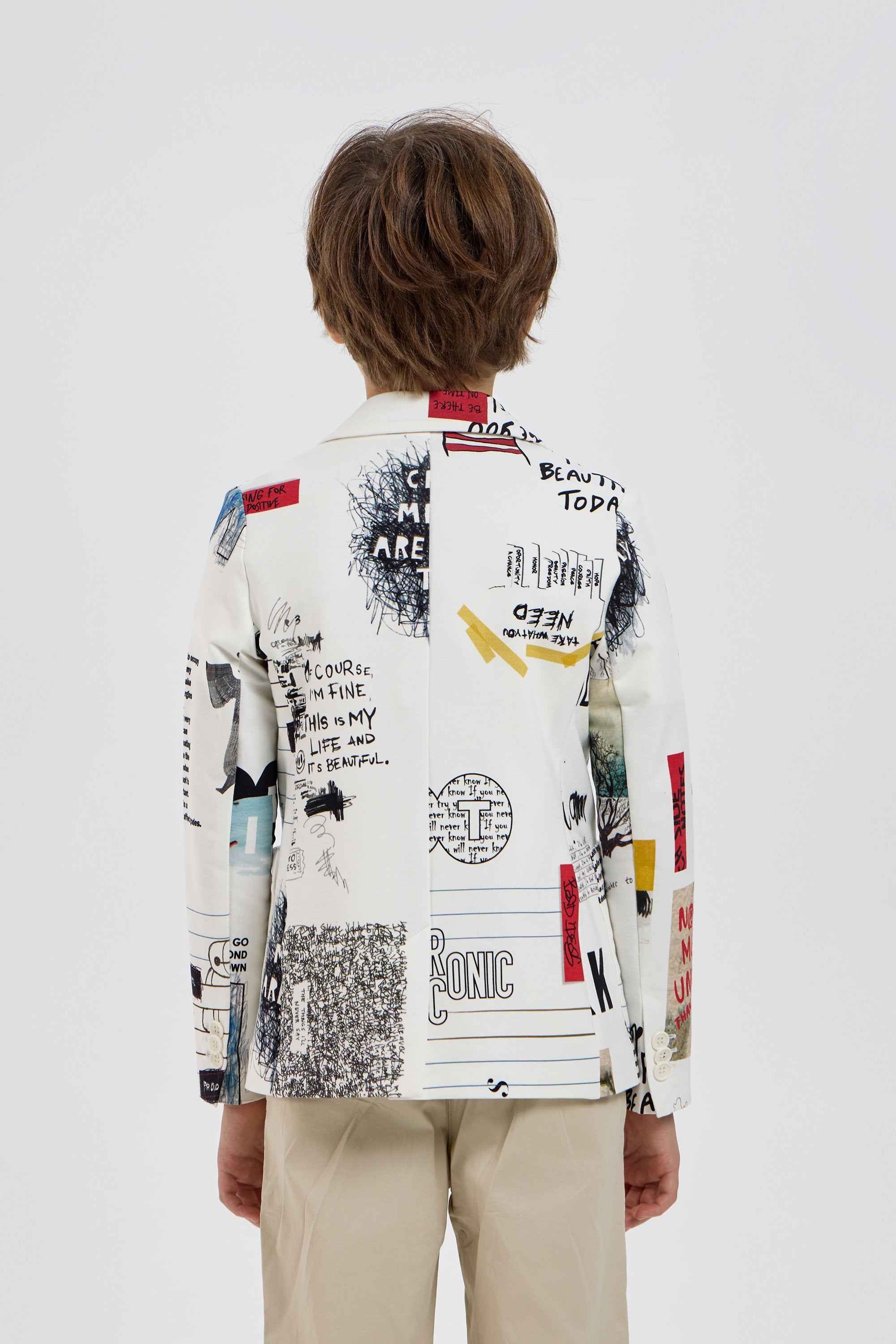 Smart Printed Blazer