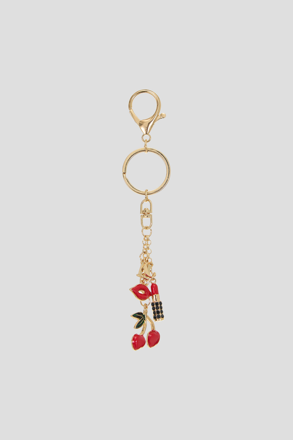 Purse "Flower" with keychain charm