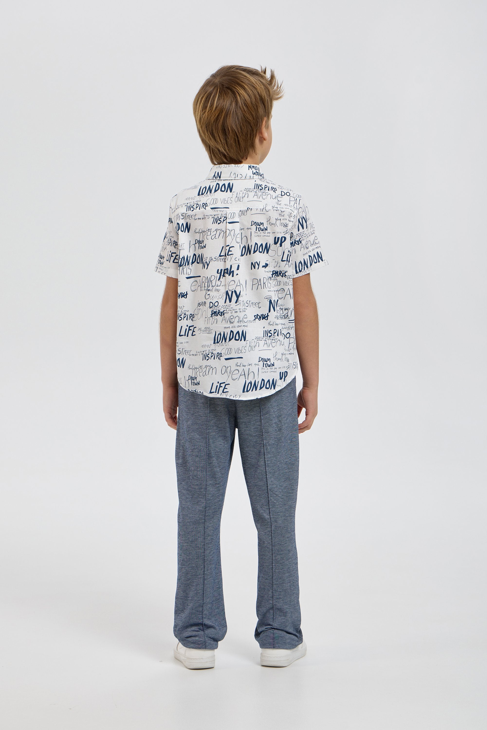 Smart Polo Shirt with AOP