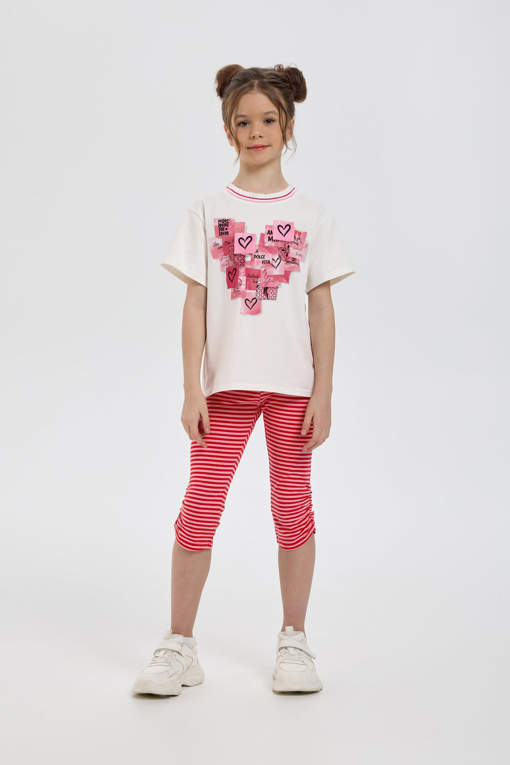 Heart Post-Its T-Shirt for girl