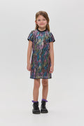 Sequins Cocktail Dress, multicolour