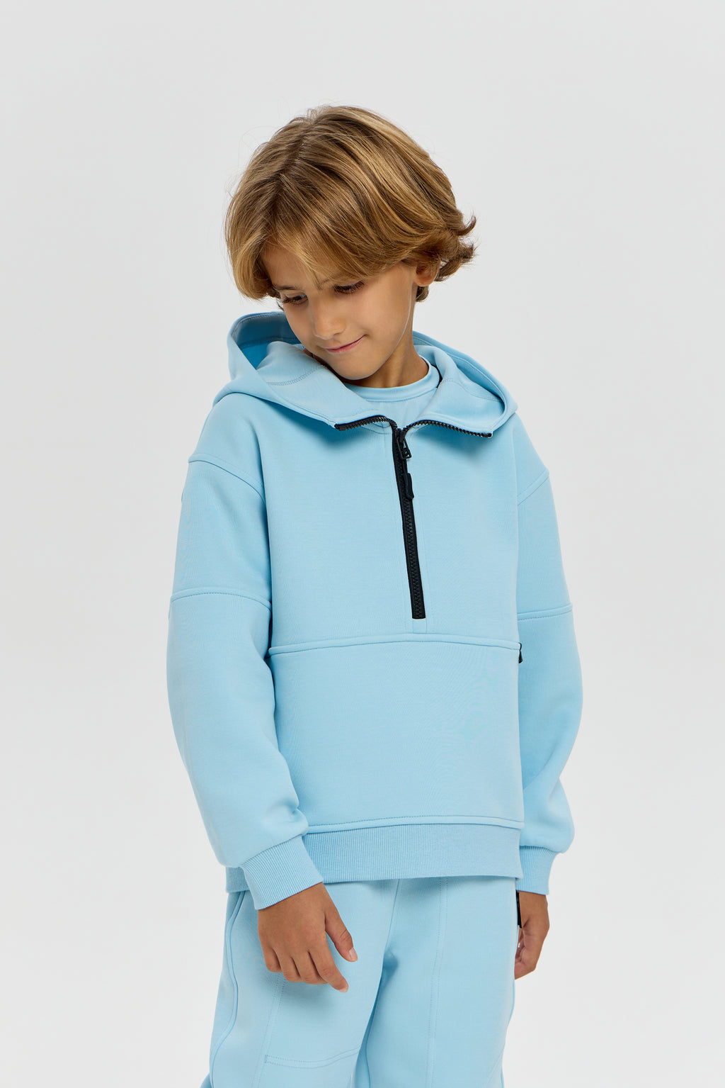 Sky blue Tracksuit (hoodie and pants) for kids