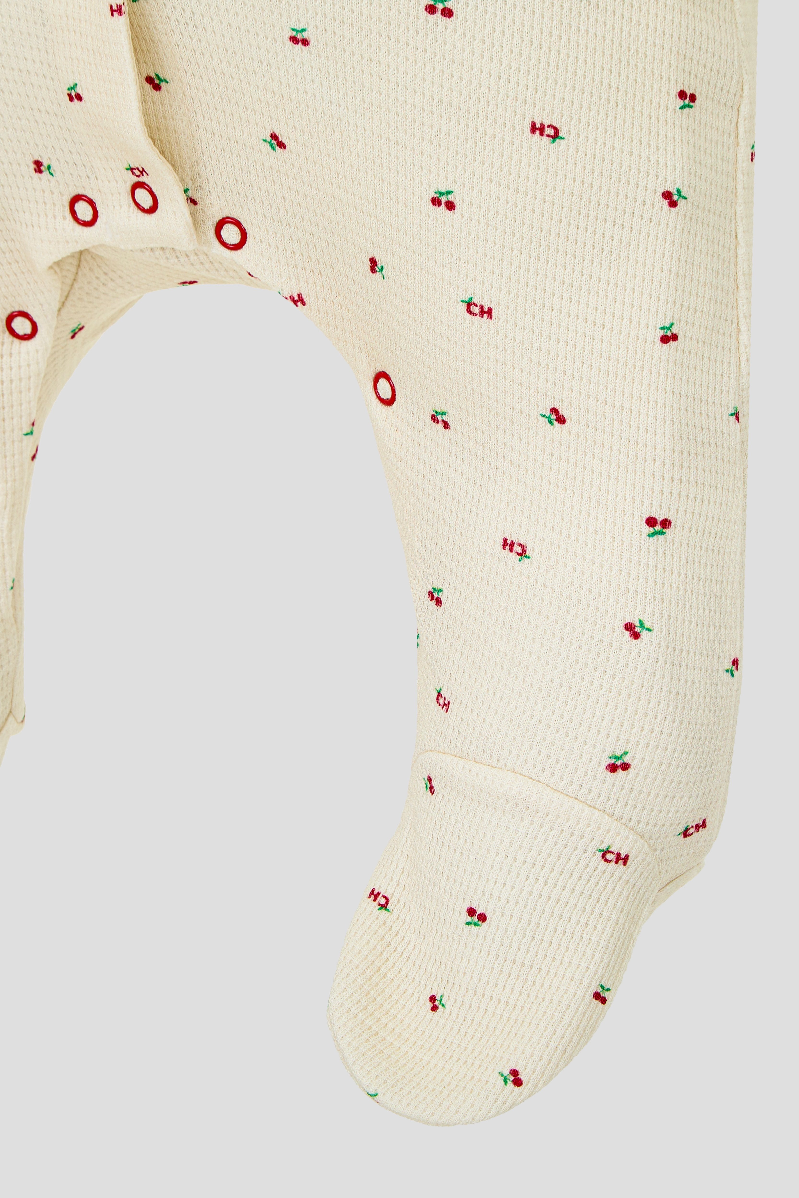 Cherry Print Overall