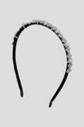 Headband with Crystals and Pearls