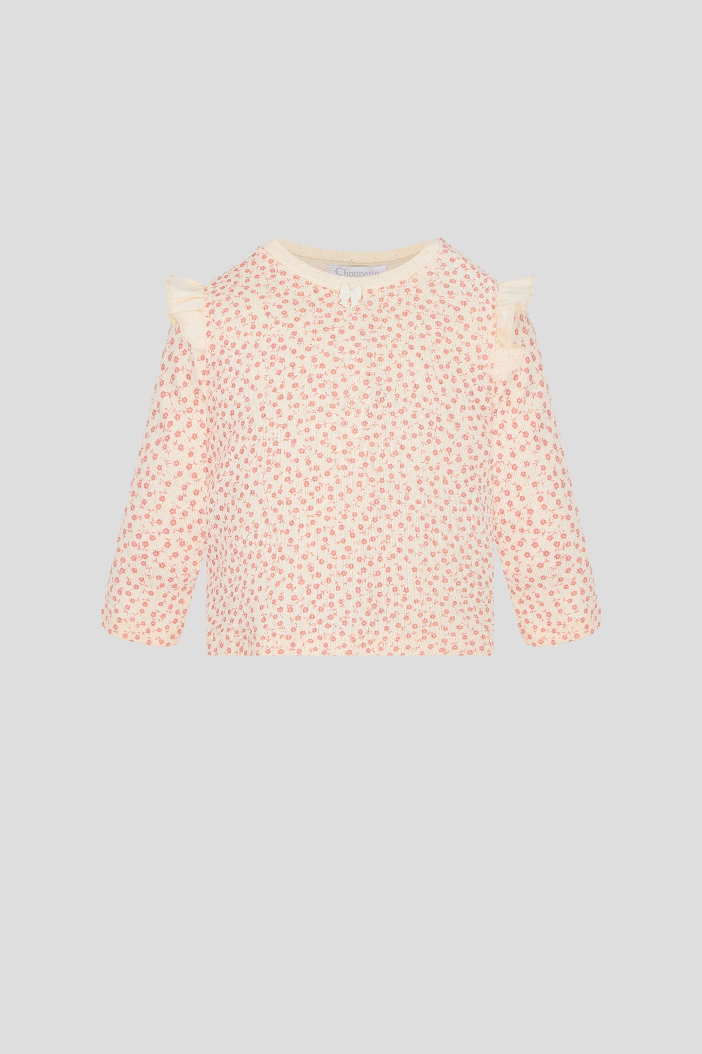 Floral Printed LS Tee