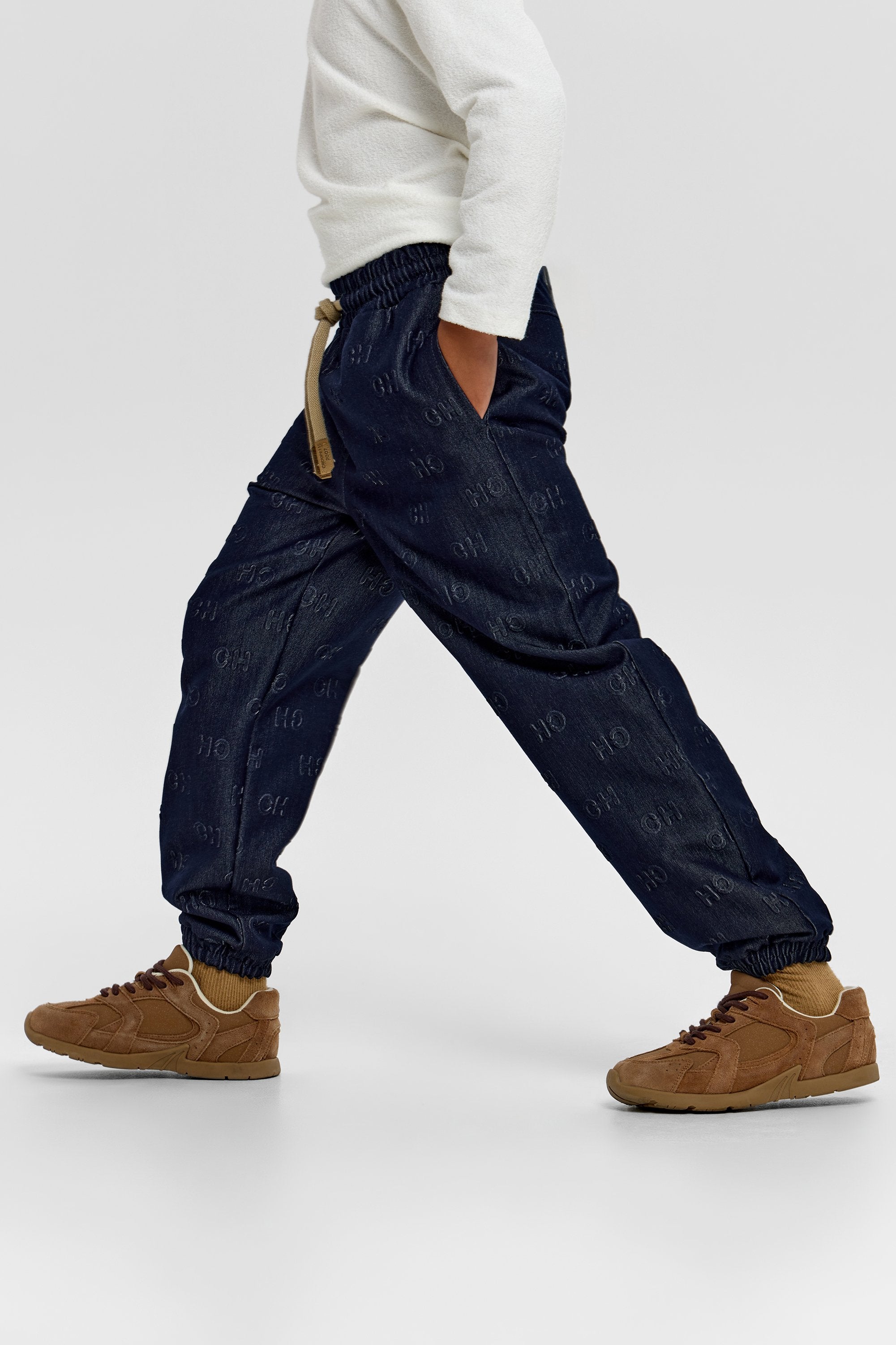 Branded Denim Pants