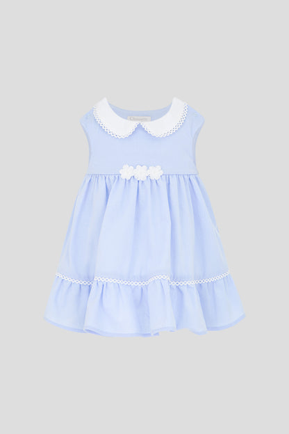 Elegant Cornflower Blue  Dress