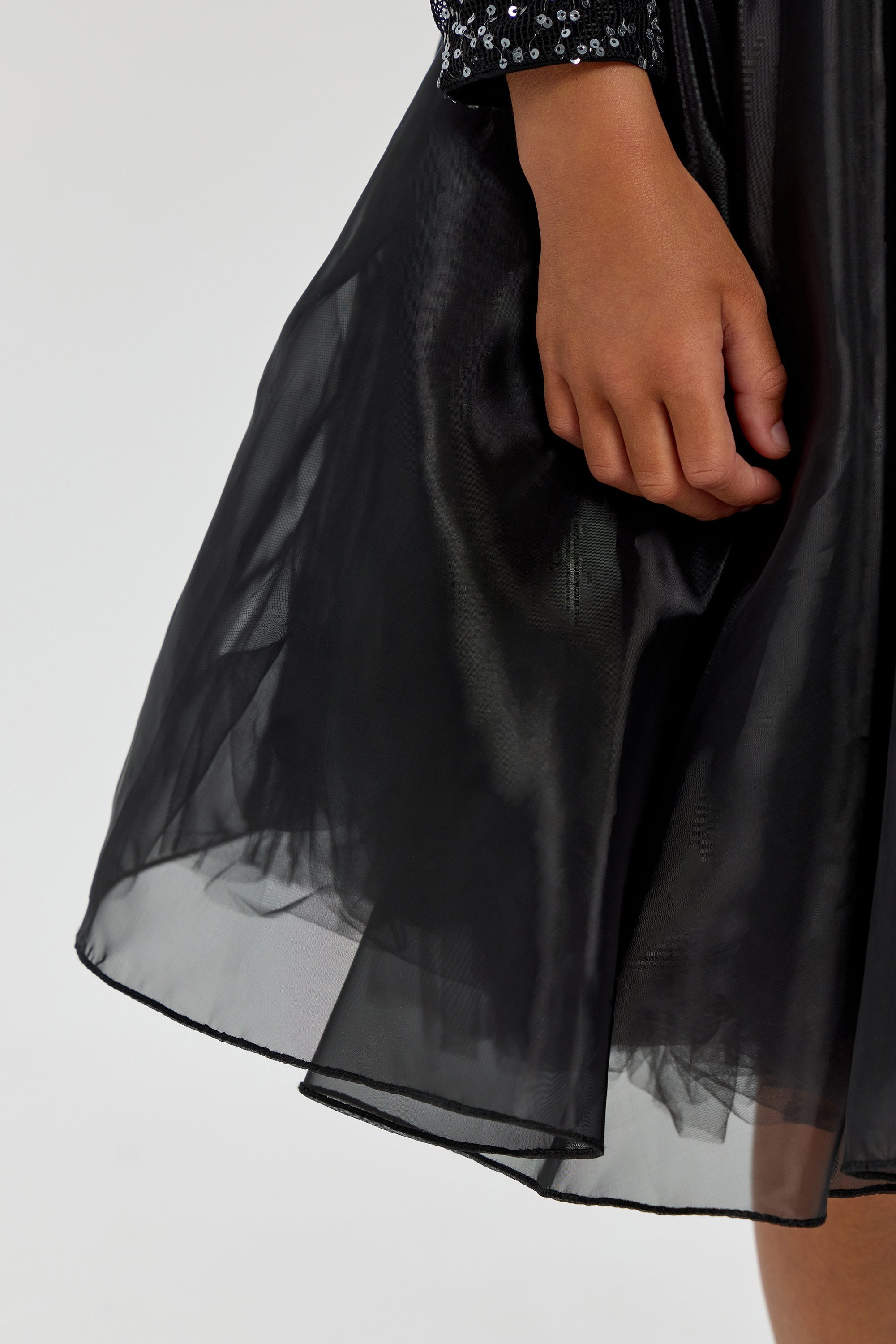 Elegant Black Tutu Skirt