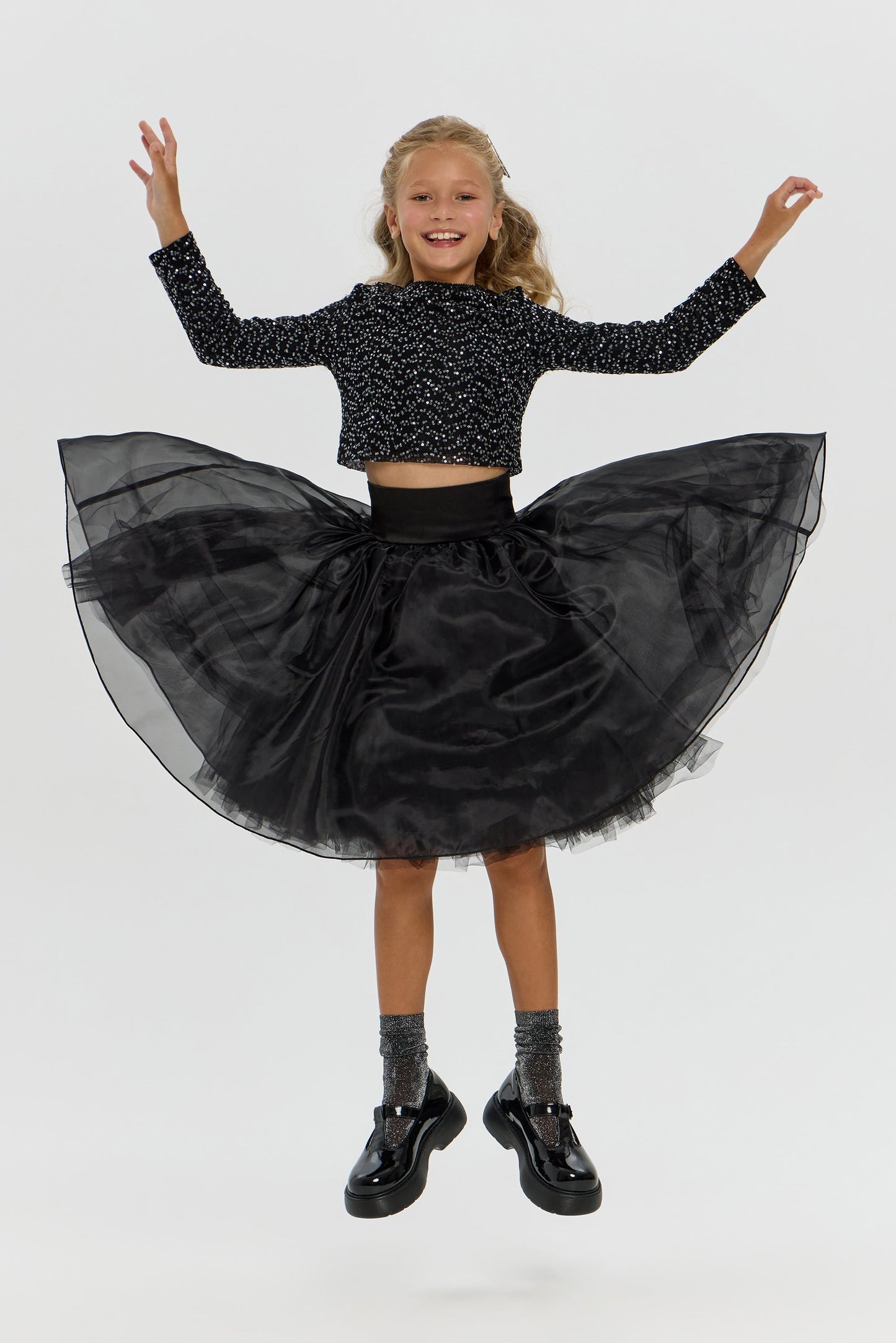 Elegant Black Tutu Skirt