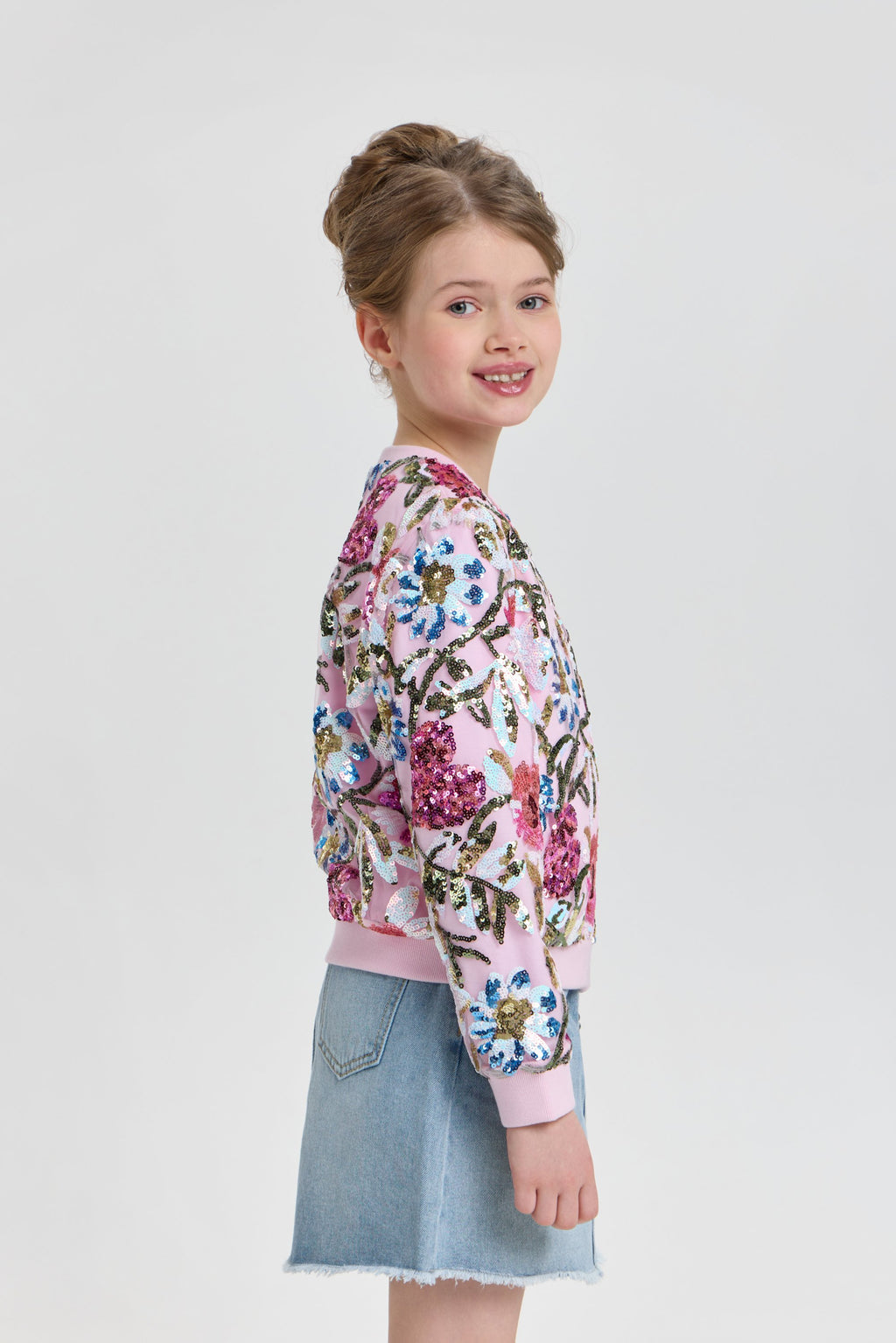 Exquisite Sequins Bomber