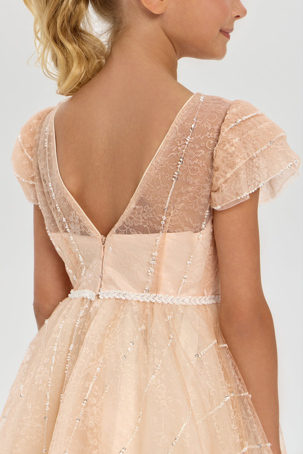 Stylish Sequins Decorated Dress