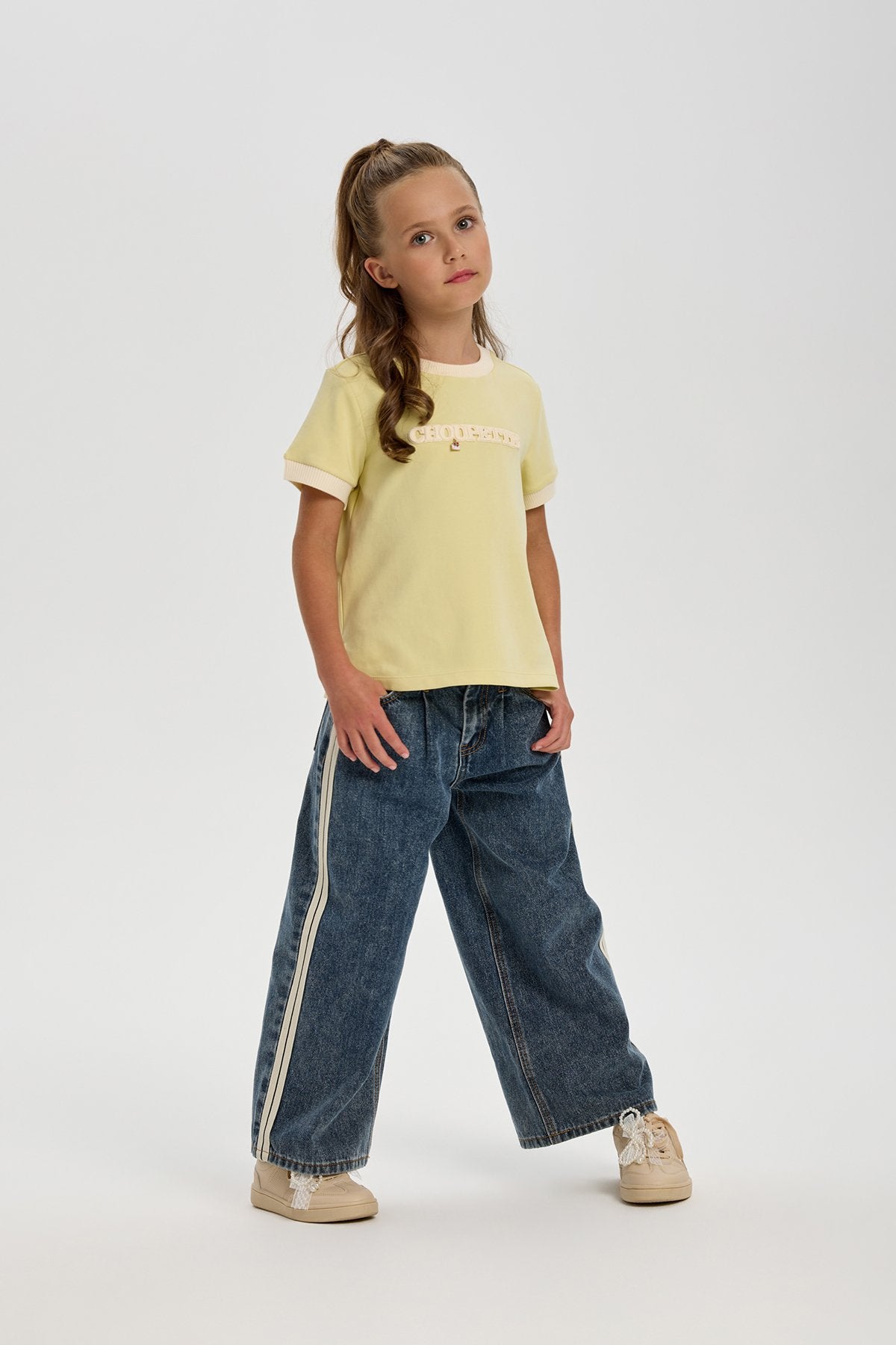 Choupette Logo Match T-shirt for girls