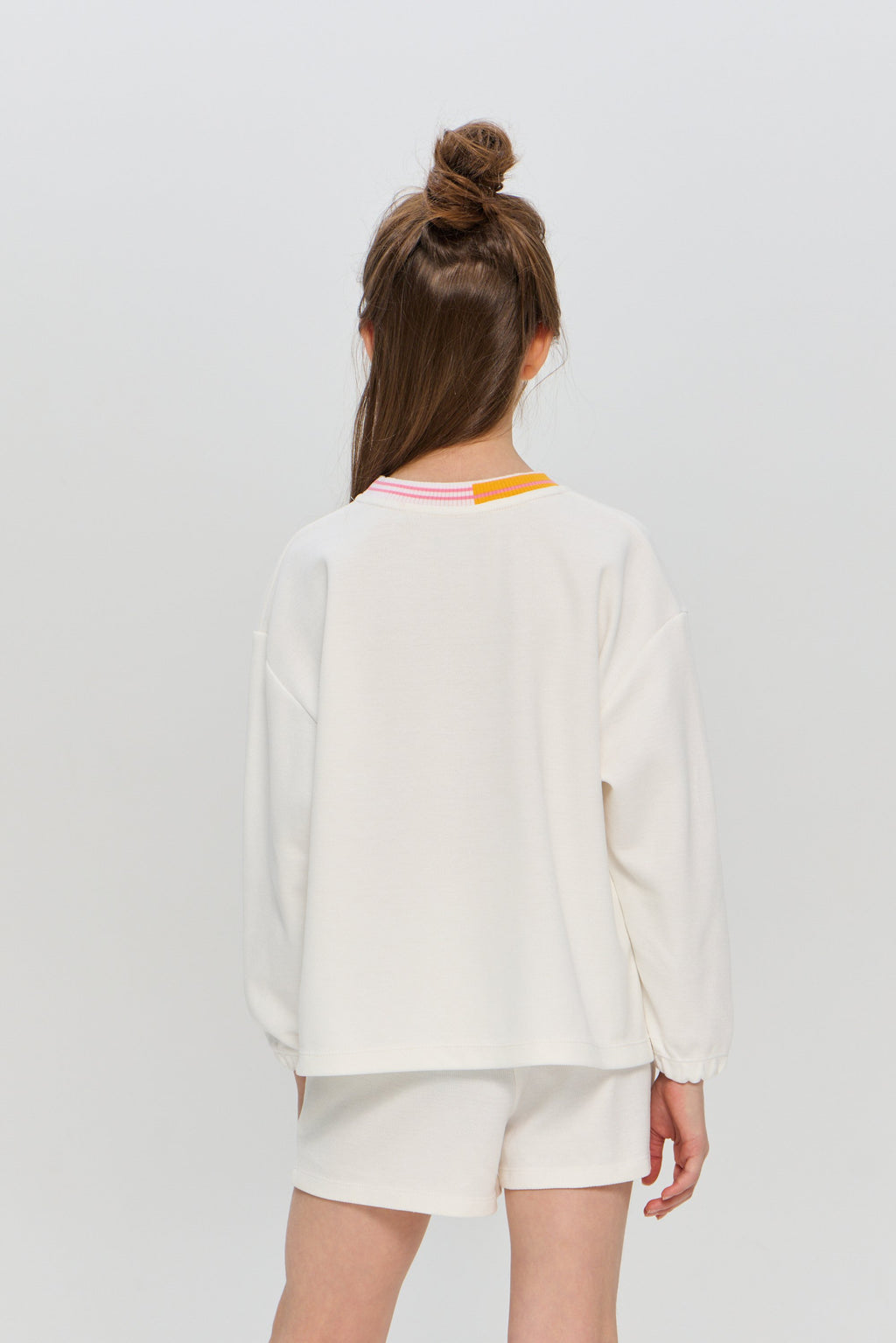 White Sports Sweatshirt