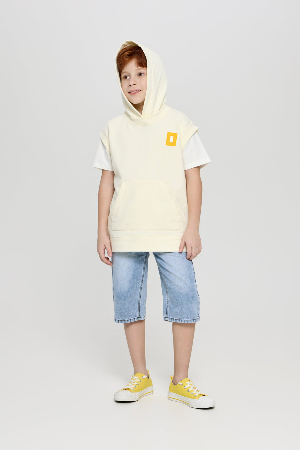 Short Sleeves Hoodie