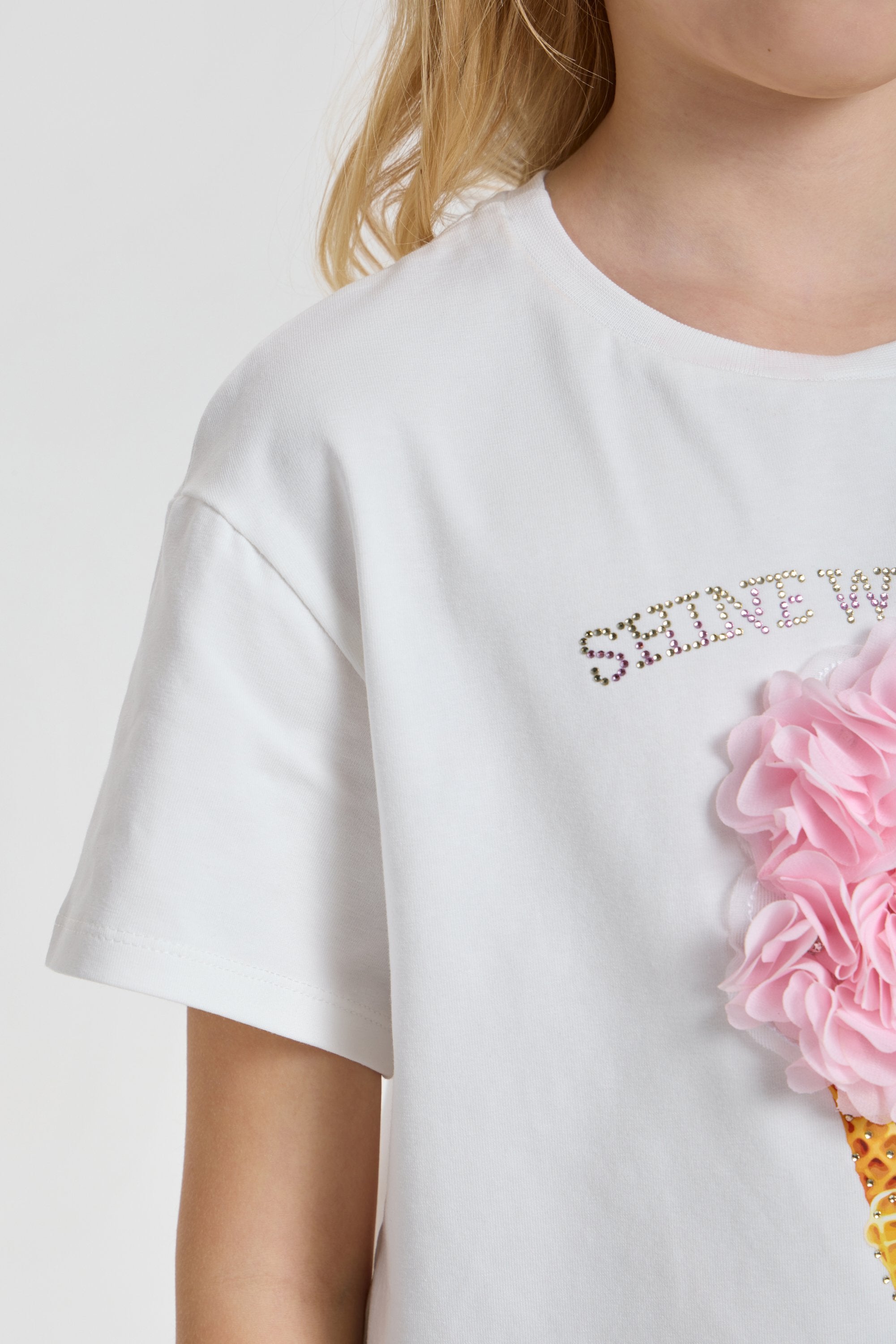 3D Decorated Ice cream T-Shirt