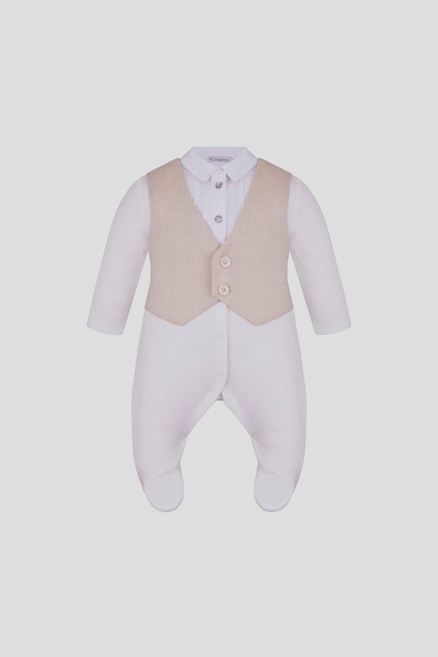 Smart Set ( Vest Immitation Overall and Bonnet )