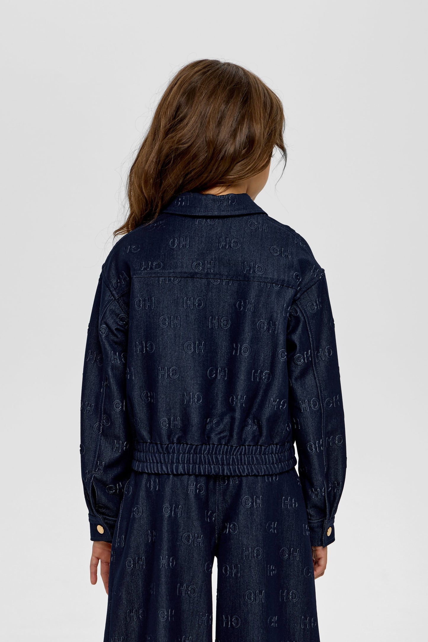 Bomber Jacket, CH branded denim