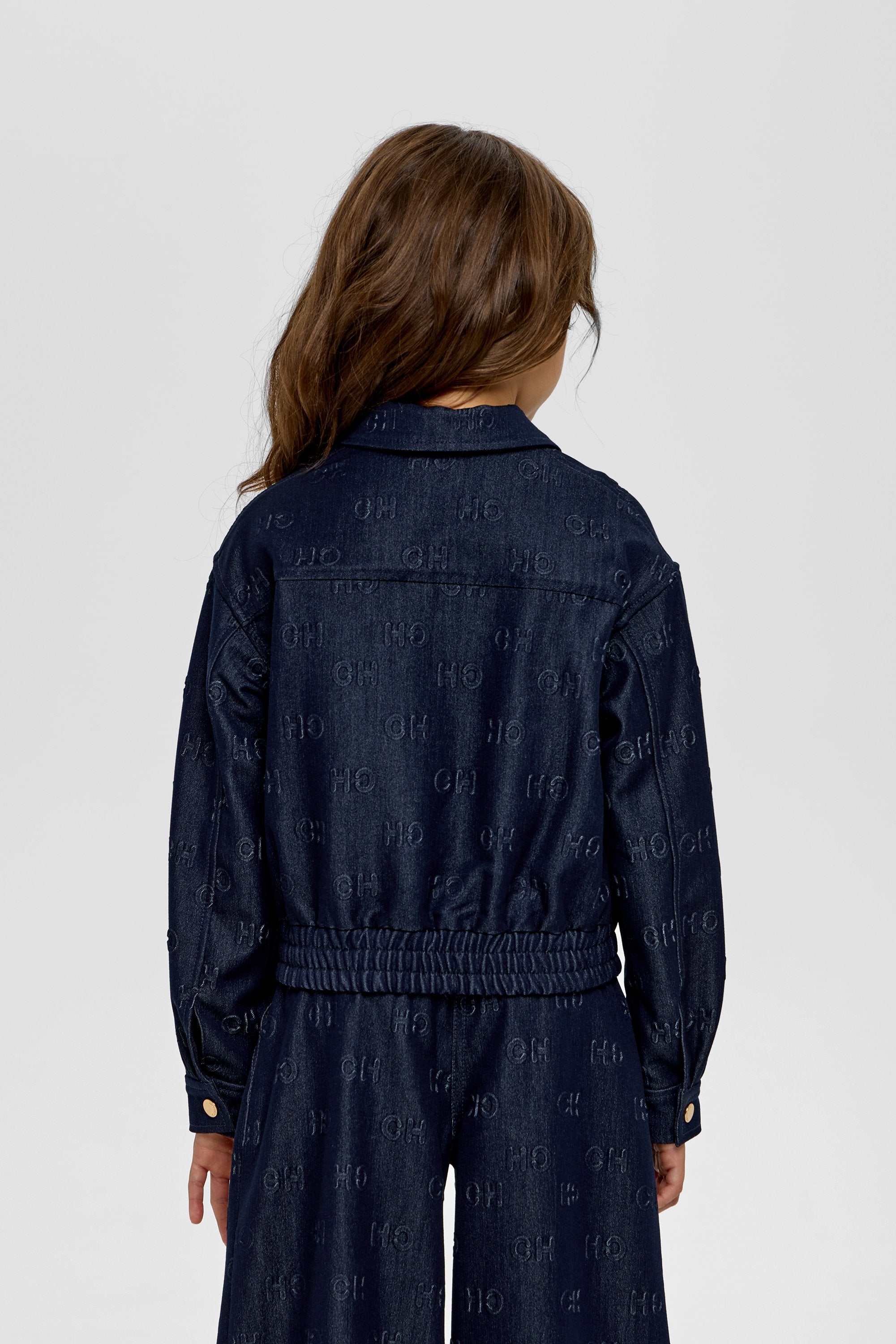 Bomber Jacket, CH branded denim