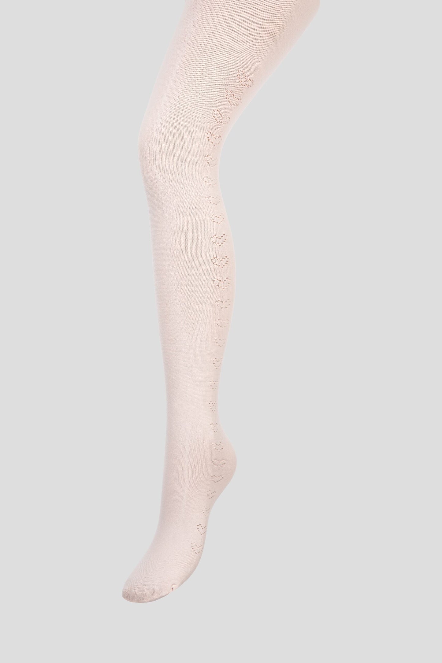 Pink Tights with Hearts