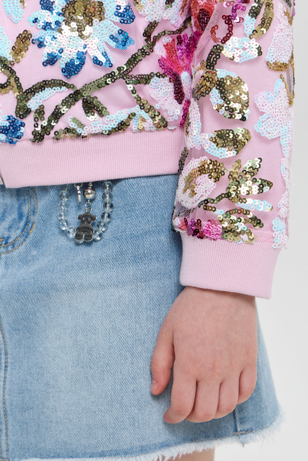 Exquisite Sequins Bomber