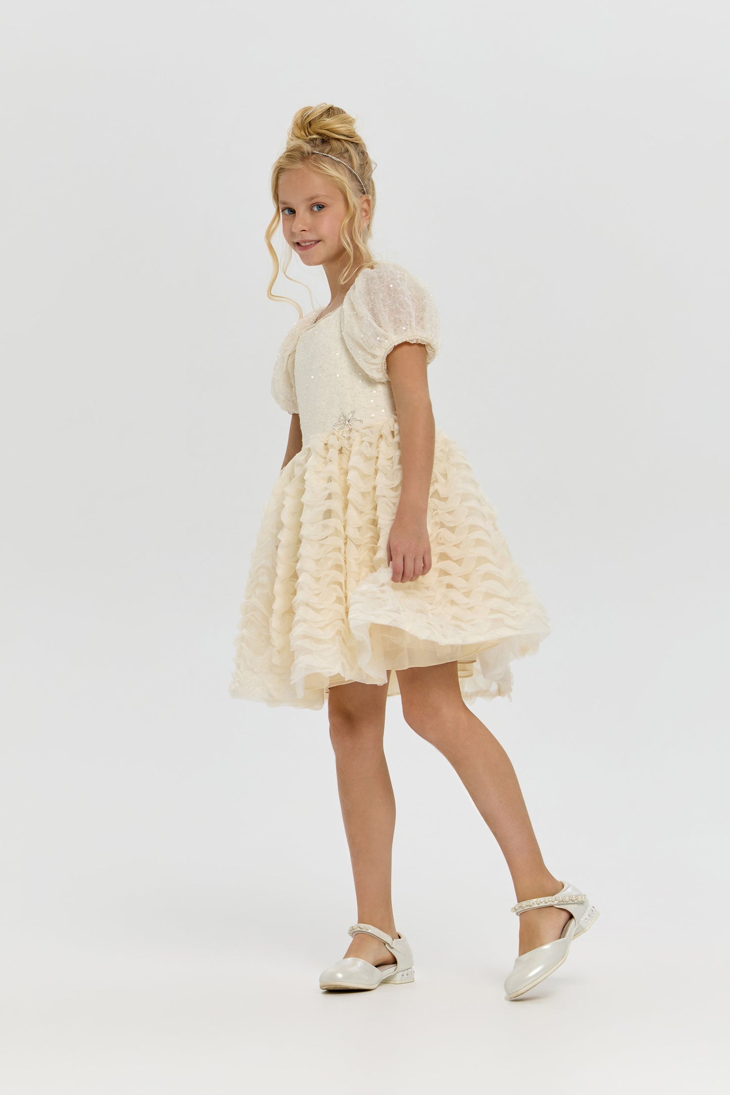 Delicate Flounce Dress