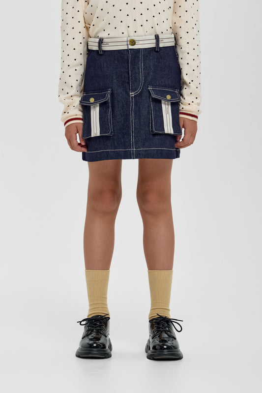 Mini Denim Skirt