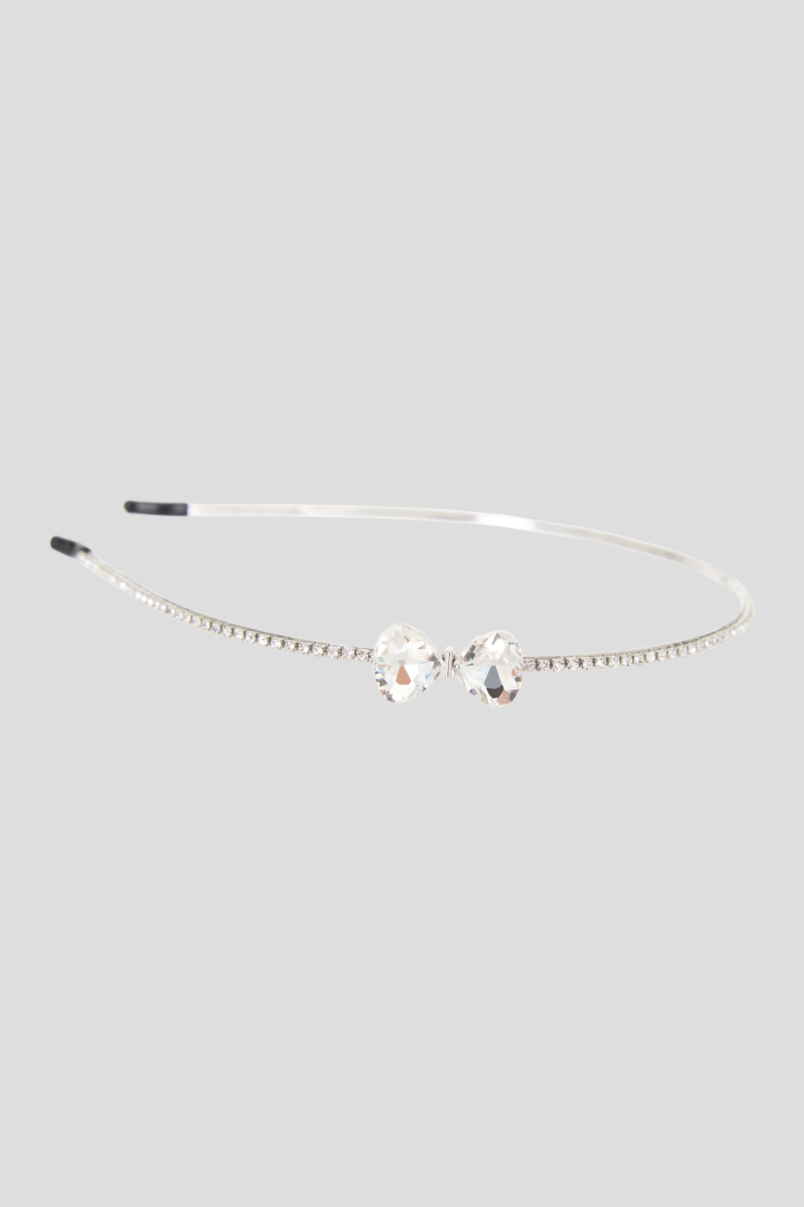 Bow Decorated Rhinestones Headband