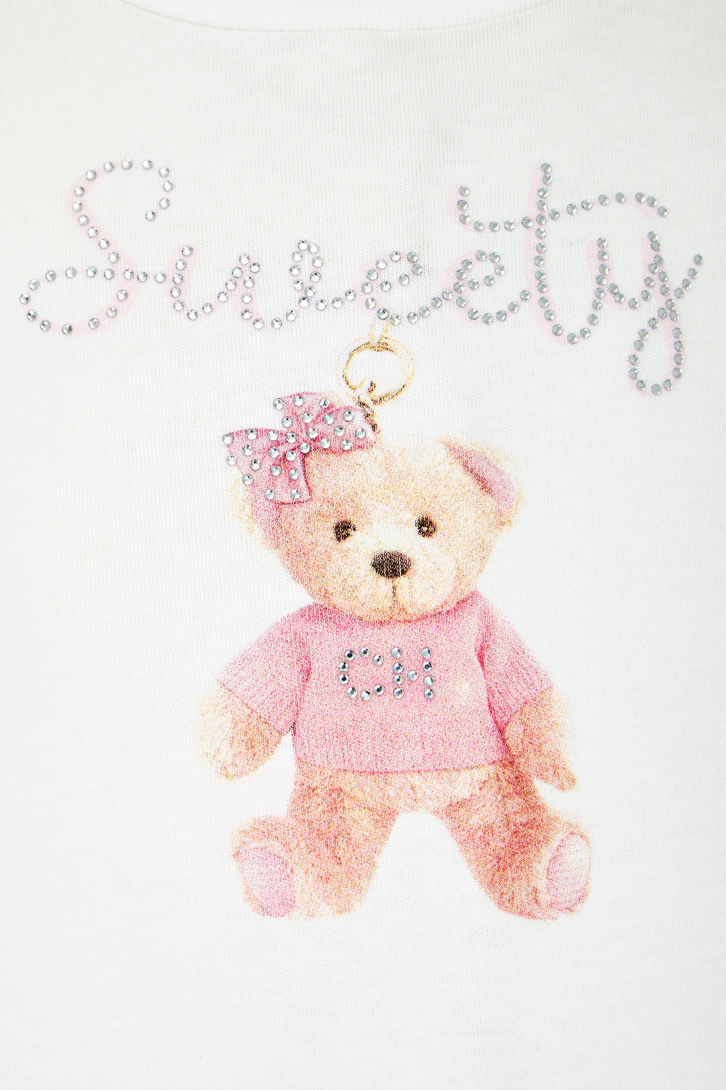 Bear Bodysuit with Crystals