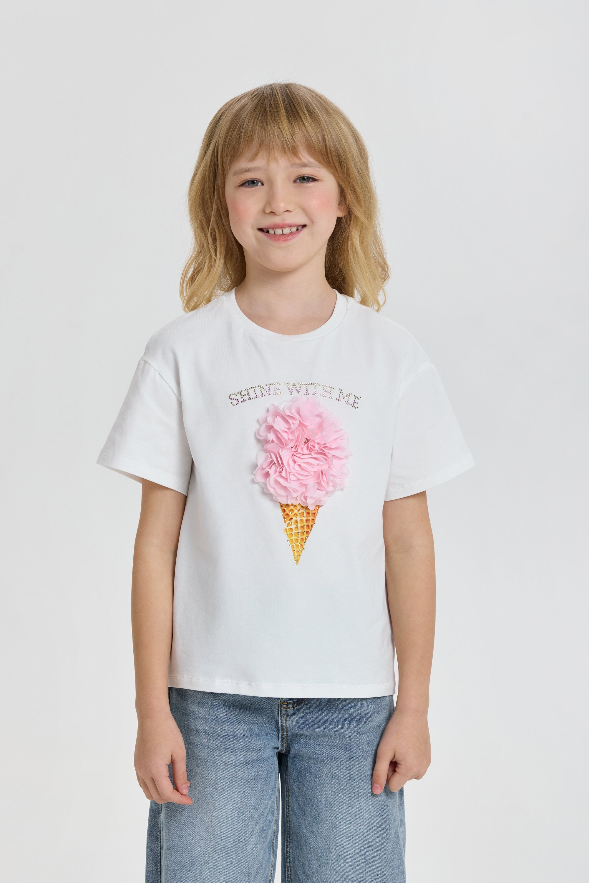 3D Decorated Ice cream T-Shirt