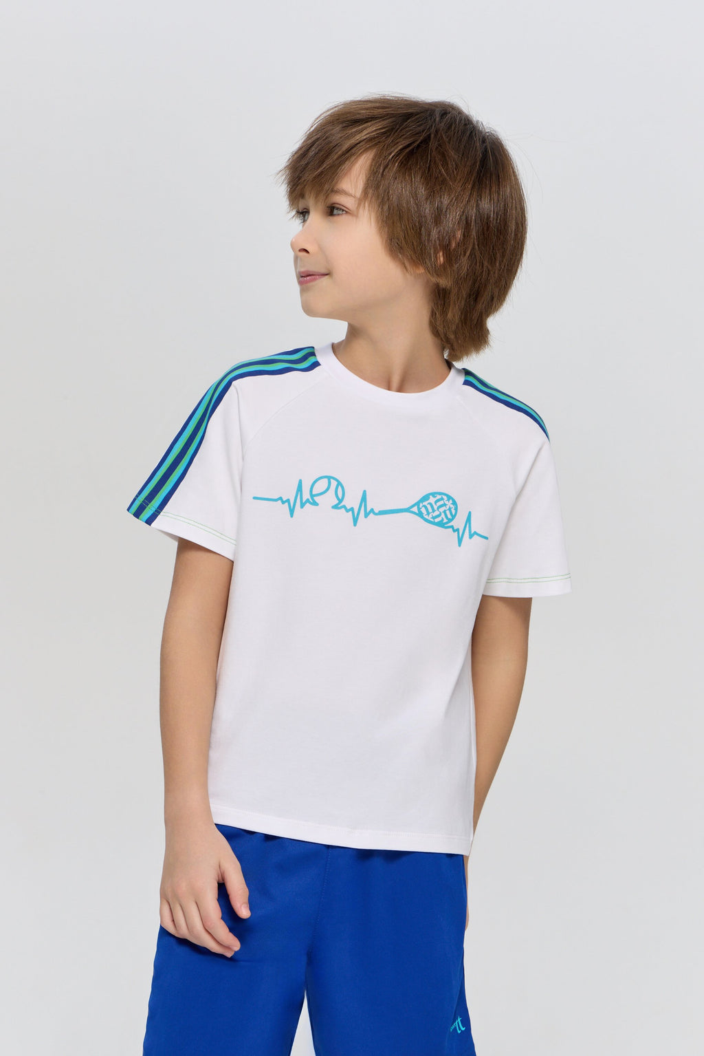 White Sports T-shirt